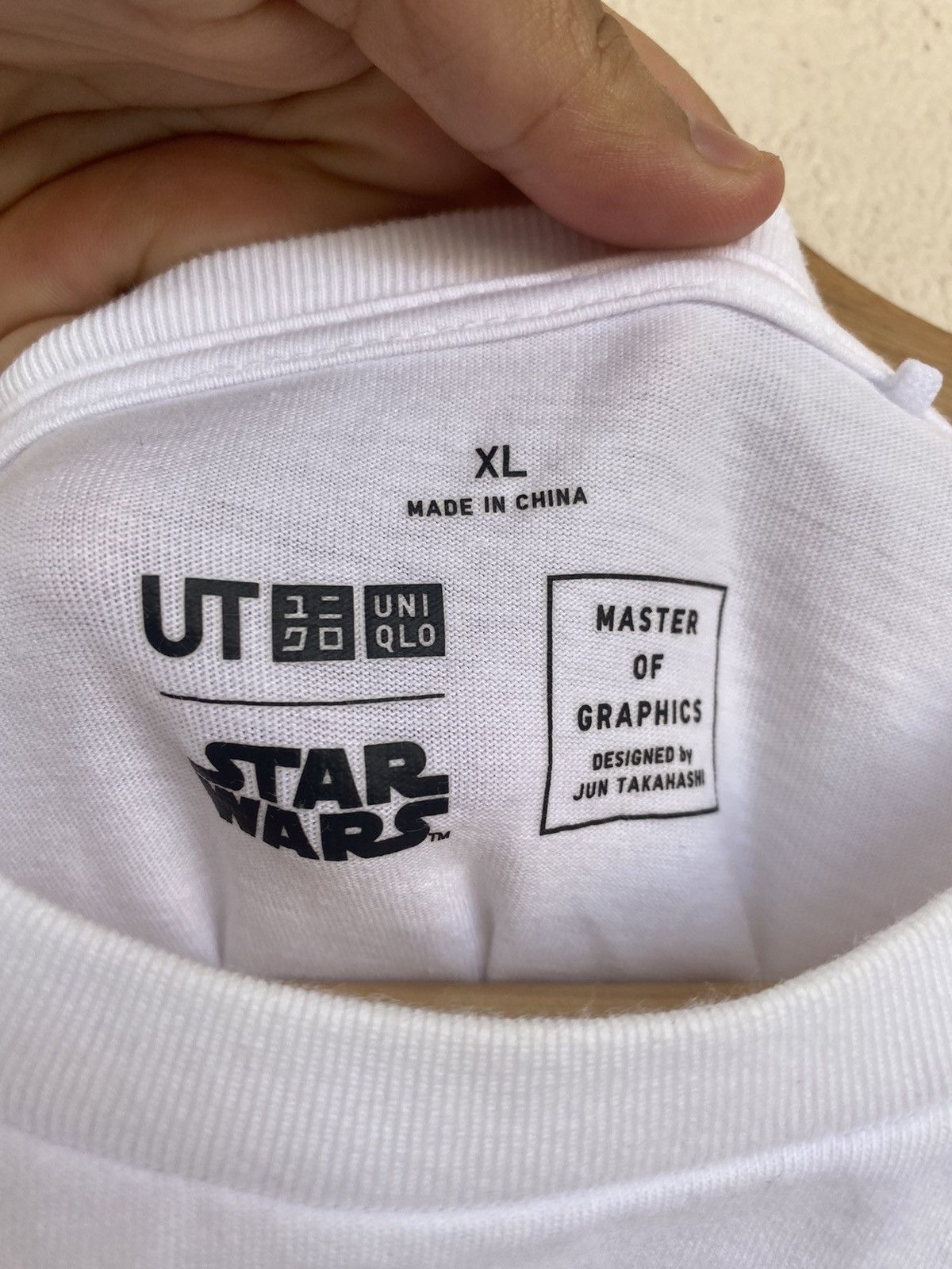 Jun Takahashi × Star Wars × Uniqlo Star Wars Uniqlo Tshirt By Jun Takahashi Size US XL / EU 56 / 4 - 2 Thumbnail