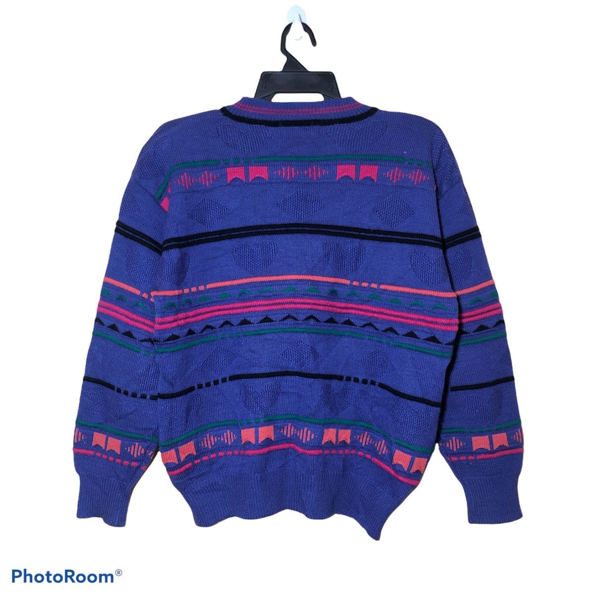 Japanese Brand × Vintage Palls Pyra multicolour knitwear sweater Coogi inspired Size US S / EU 44-46 / 1 - 2 Thumbnail