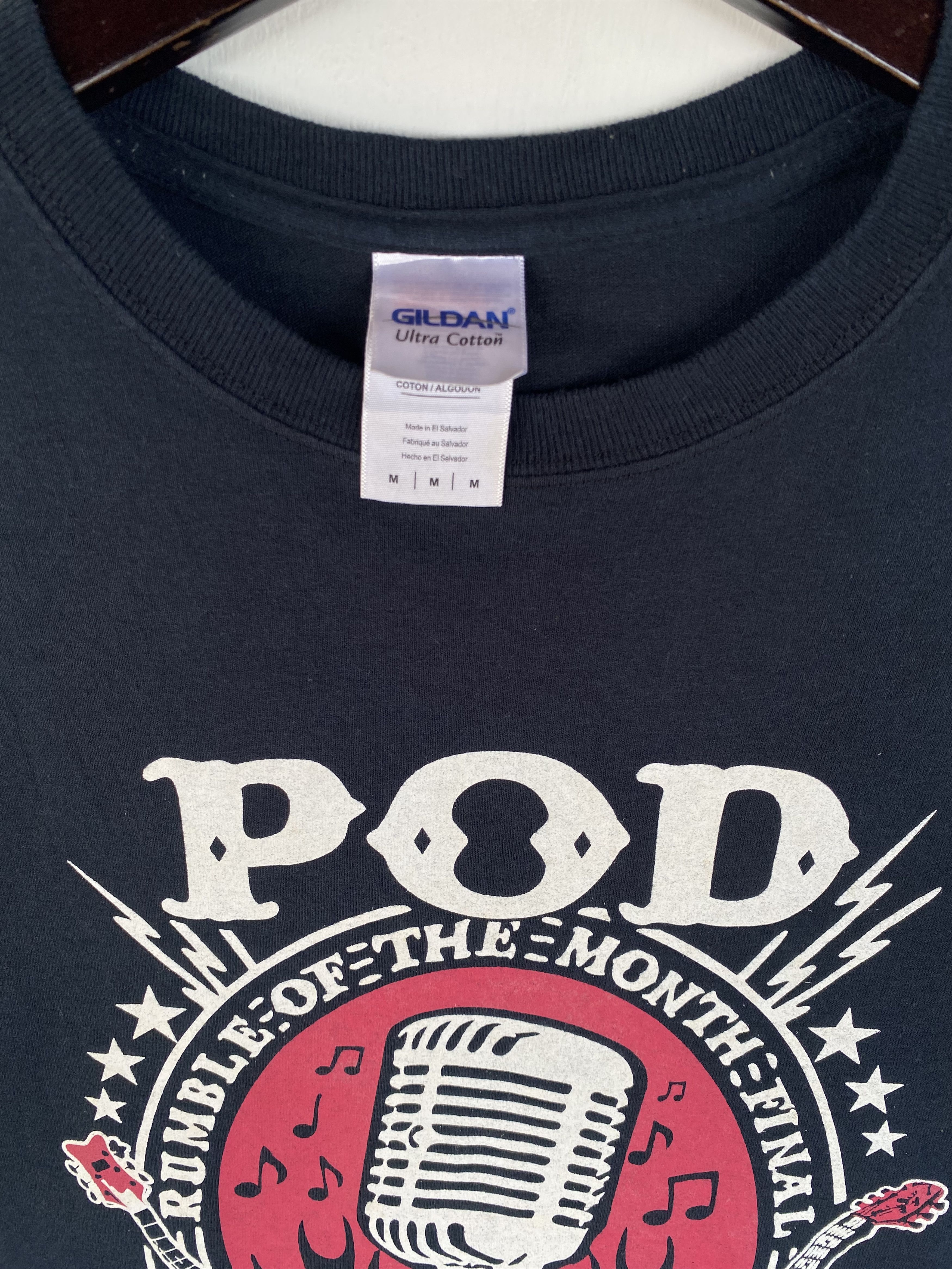 Band Tees 💥PIZZA OF DEATH Records POD Leopard tee shirt Size US M / EU 48-50 / 2 - 3 Thumbnail