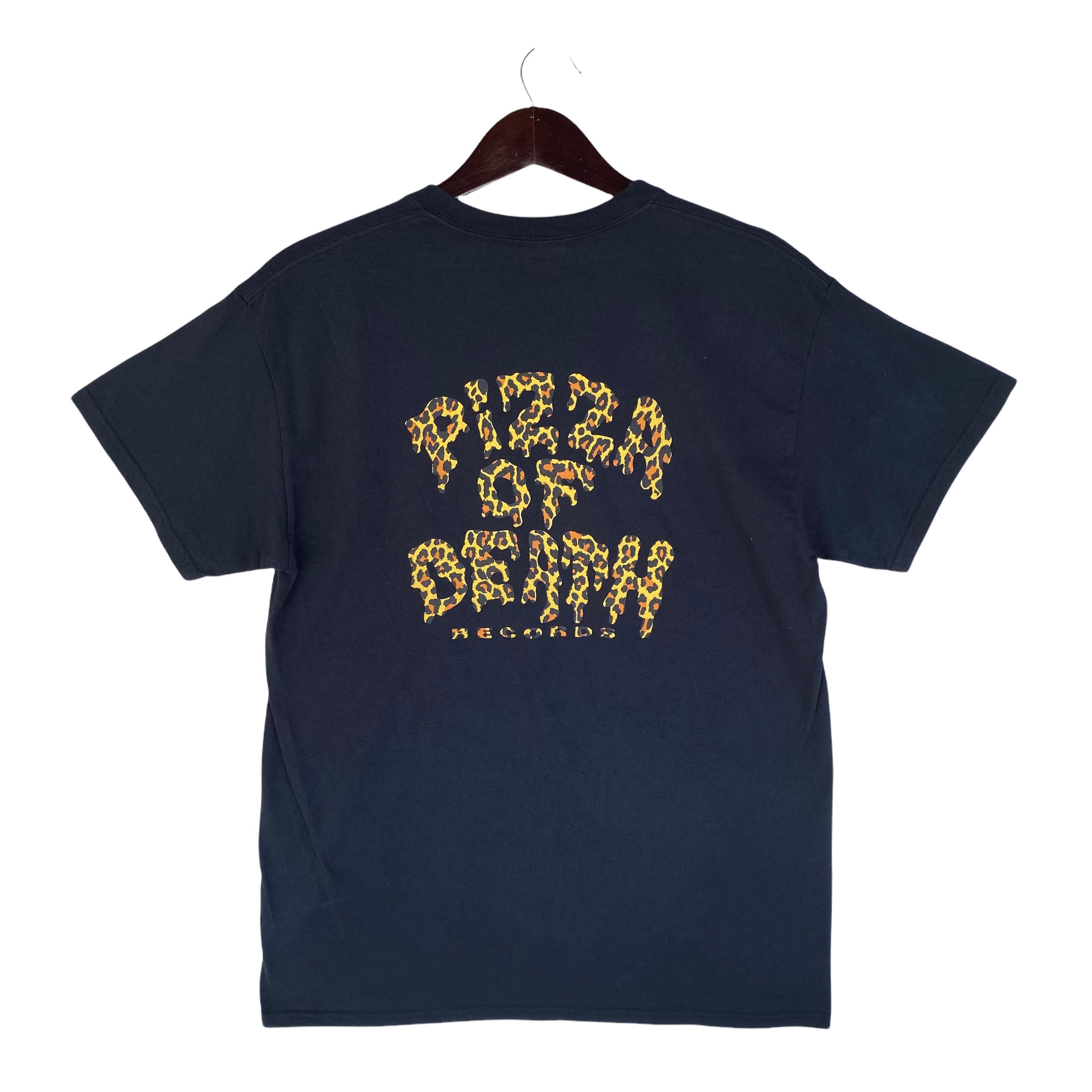 Band Tees 💥PIZZA OF DEATH Records POD Leopard tee shirt Size US M / EU 48-50 / 2 - 2 Thumbnail