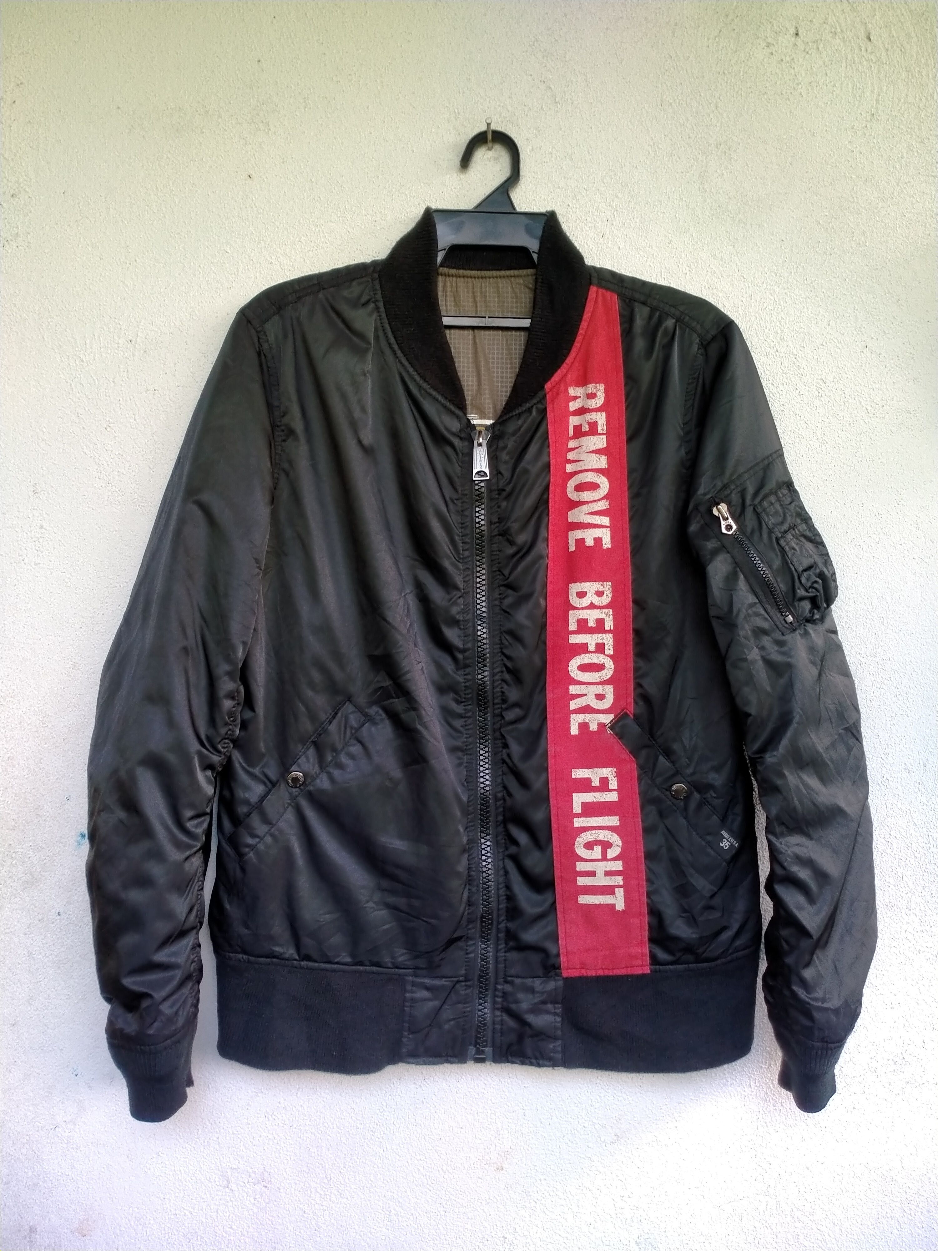 35 anniversary Avirex reversible bomber jacket