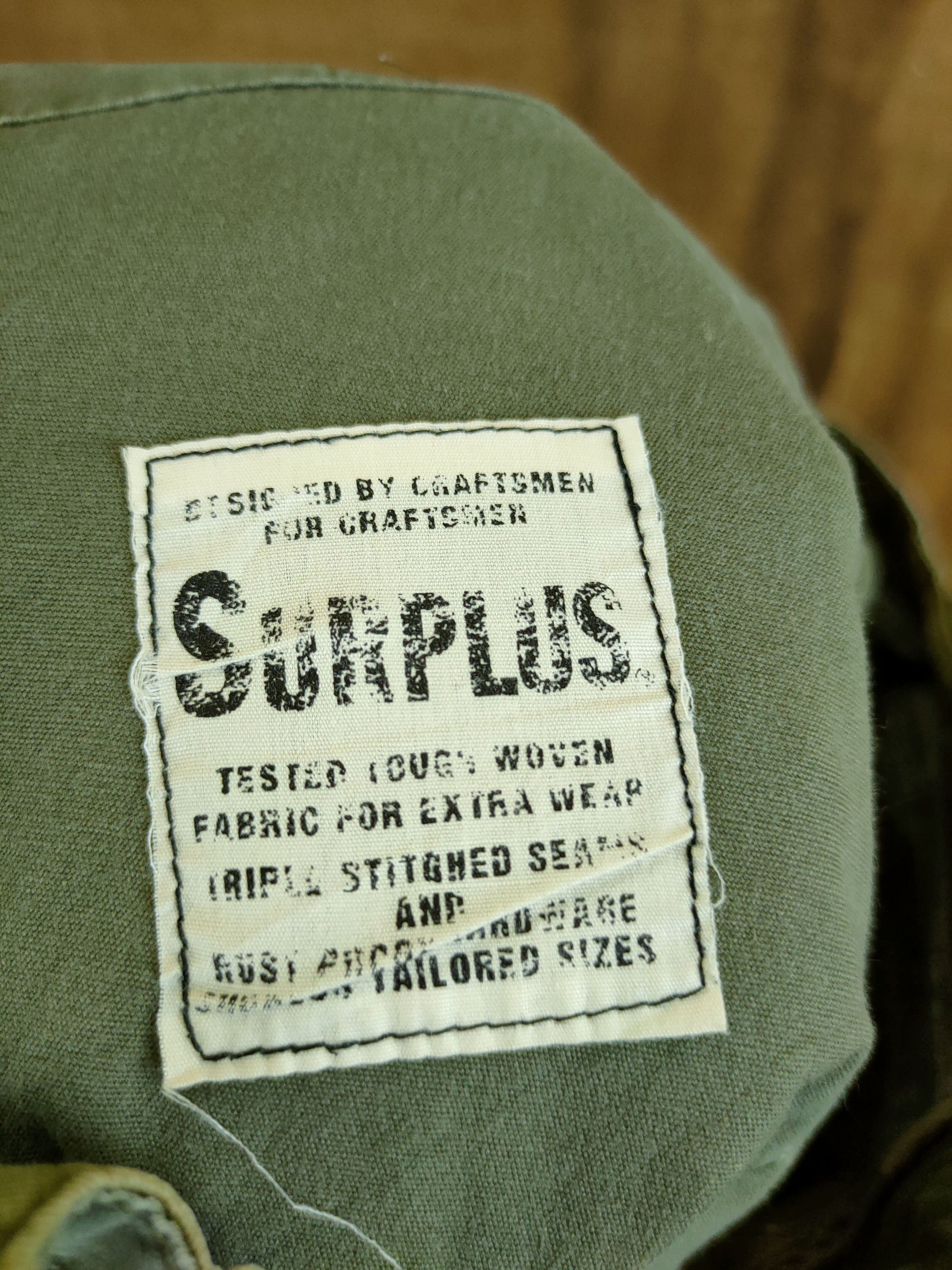 Japanese Brand D Surplus green utility multipocket cargo pants #46-954 Size US 30 / EU 46 - 12 Thumbnail