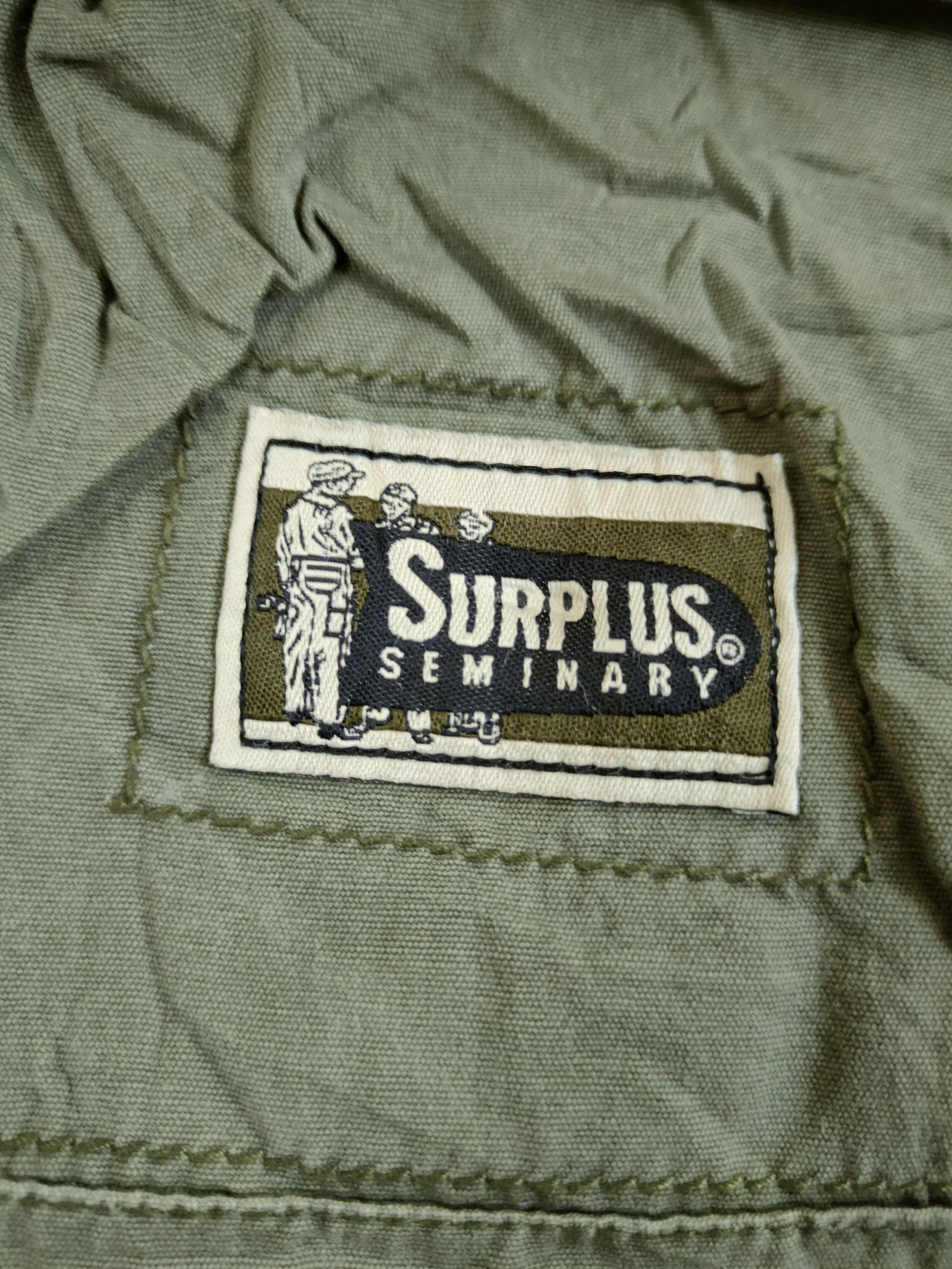 Japanese Brand D Surplus green utility multipocket cargo pants #46-954 Size US 30 / EU 46 - 11 Thumbnail