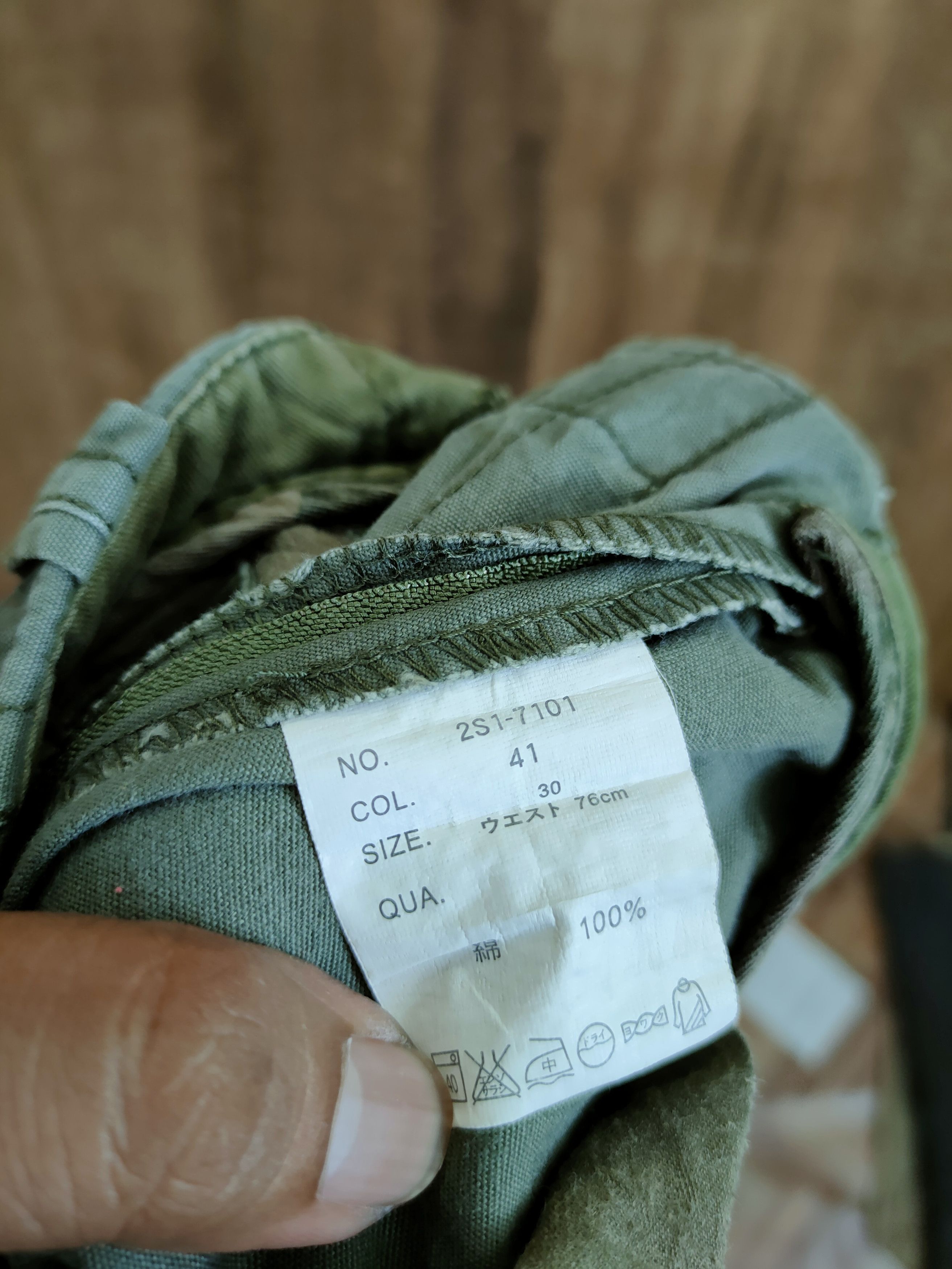 Japanese Brand D Surplus green utility multipocket cargo pants #46-954 Size US 30 / EU 46 - 13 Thumbnail