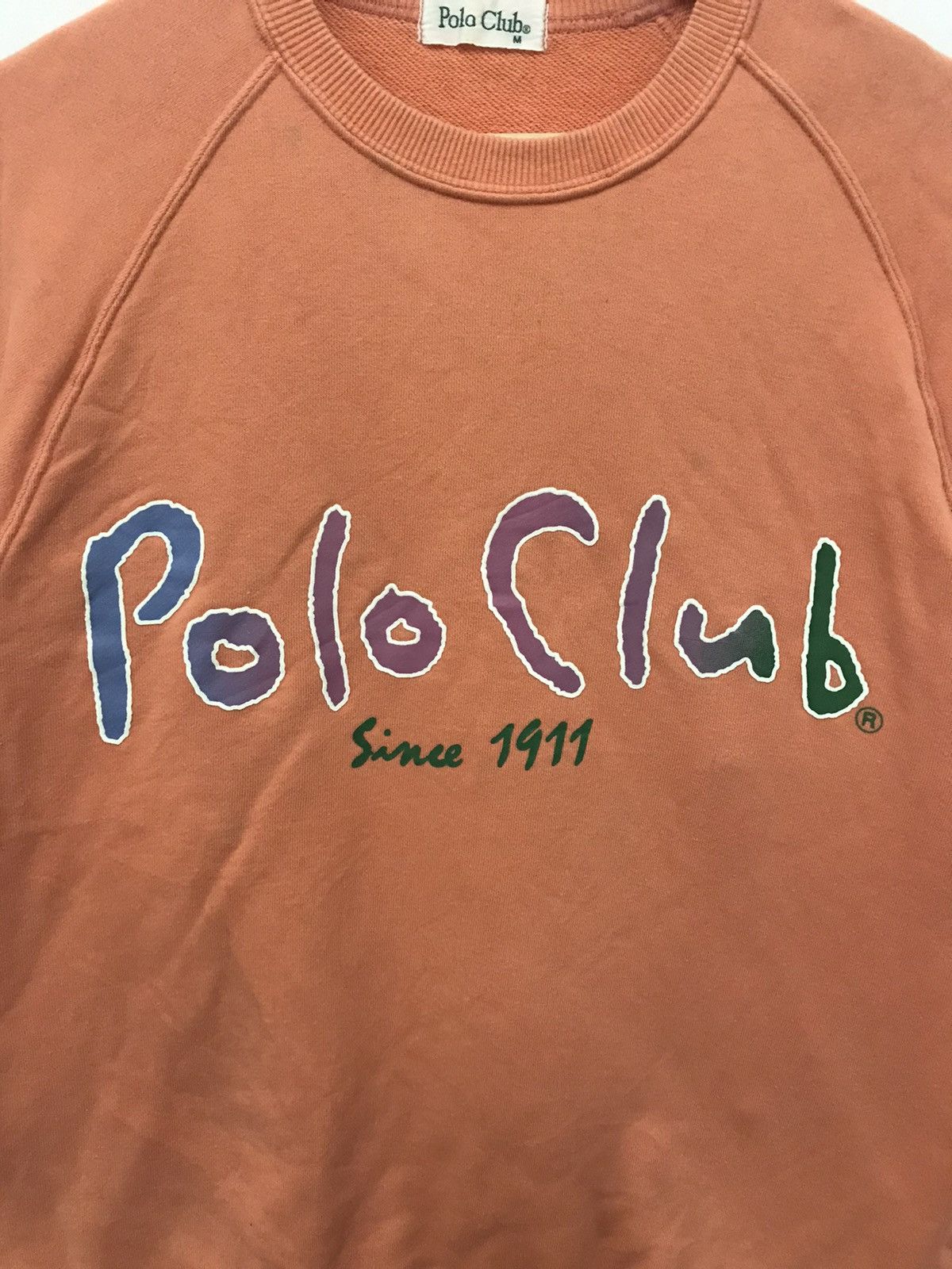 Japanese Brand × Polo Ralph Lauren Vintage Polo Club Sweatshirt Crewneck Big Logo Size US M / EU 48-50 / 2 - 2 Thumbnail