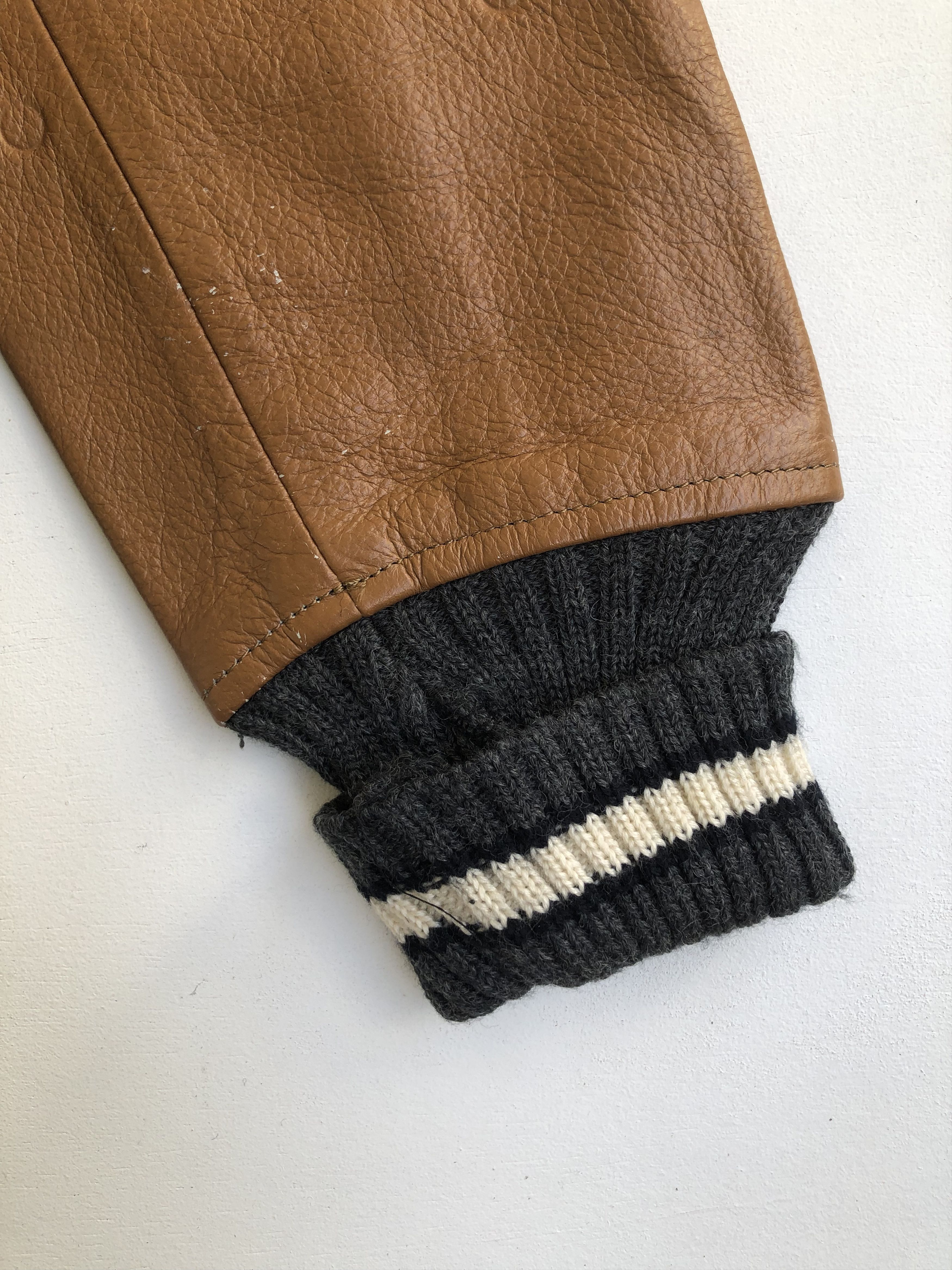 Japanese Brand × Vintage VINTAGE WOOL VARSITY JACKET Size US S / EU 44-46 / 1 - 4 Thumbnail