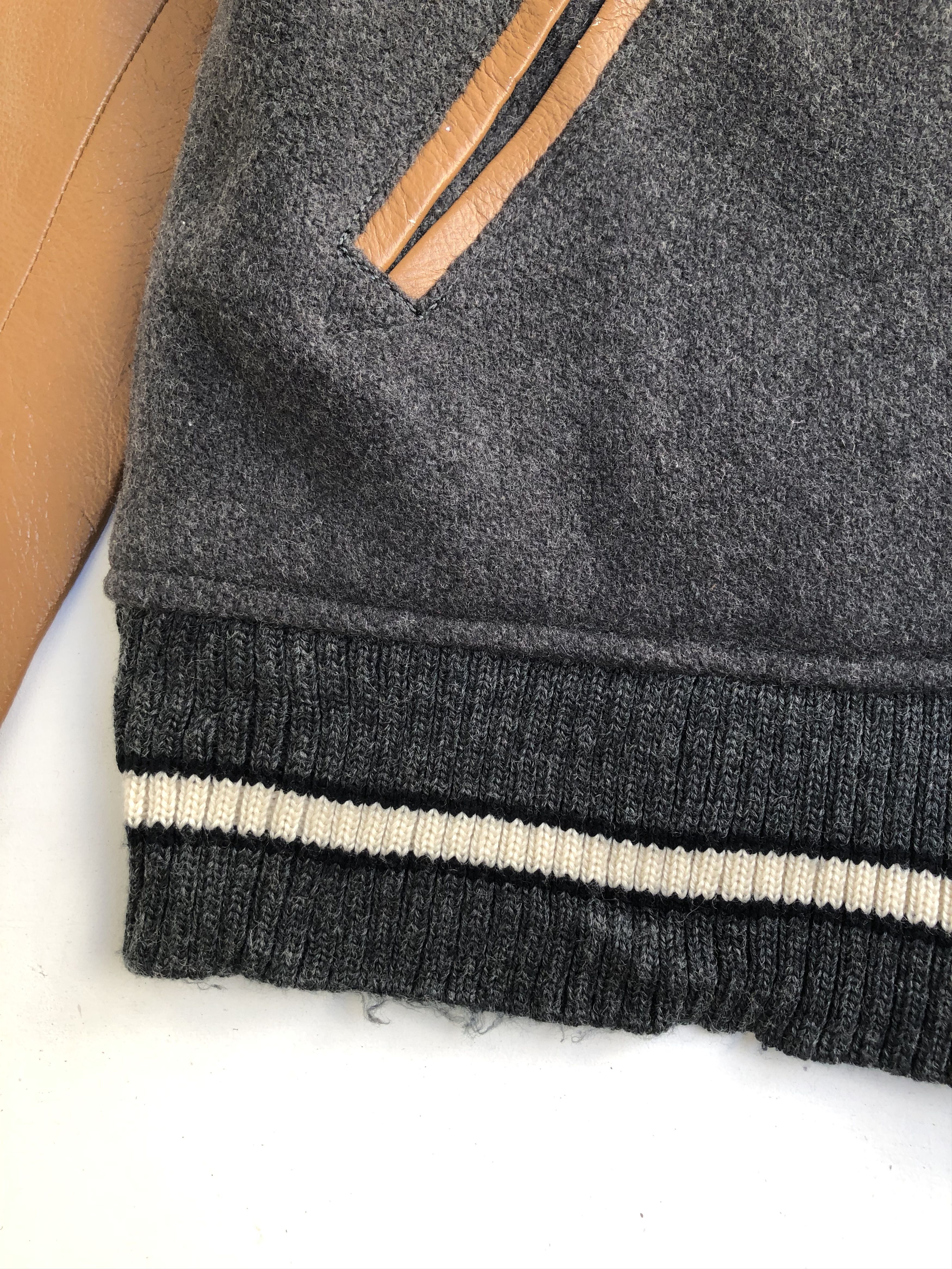 Japanese Brand × Vintage VINTAGE WOOL VARSITY JACKET Size US S / EU 44-46 / 1 - 6 Thumbnail