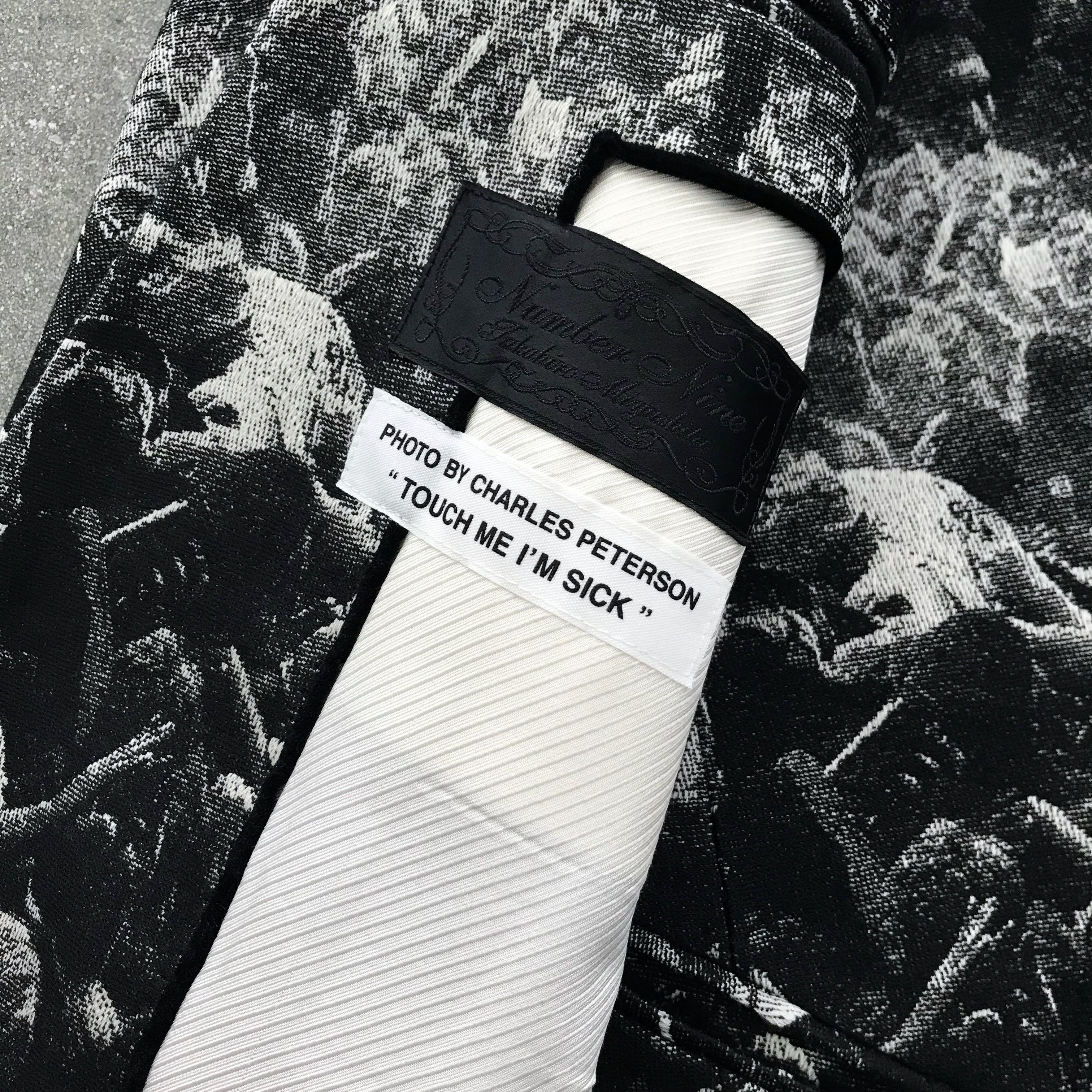Number (N)ine AW 2009 CHARLES PETERSON "TOUCH ME I'M SICK" BLAZER - SZ 3 Size US L / EU 52-54 / 3 - 3 Thumbnail