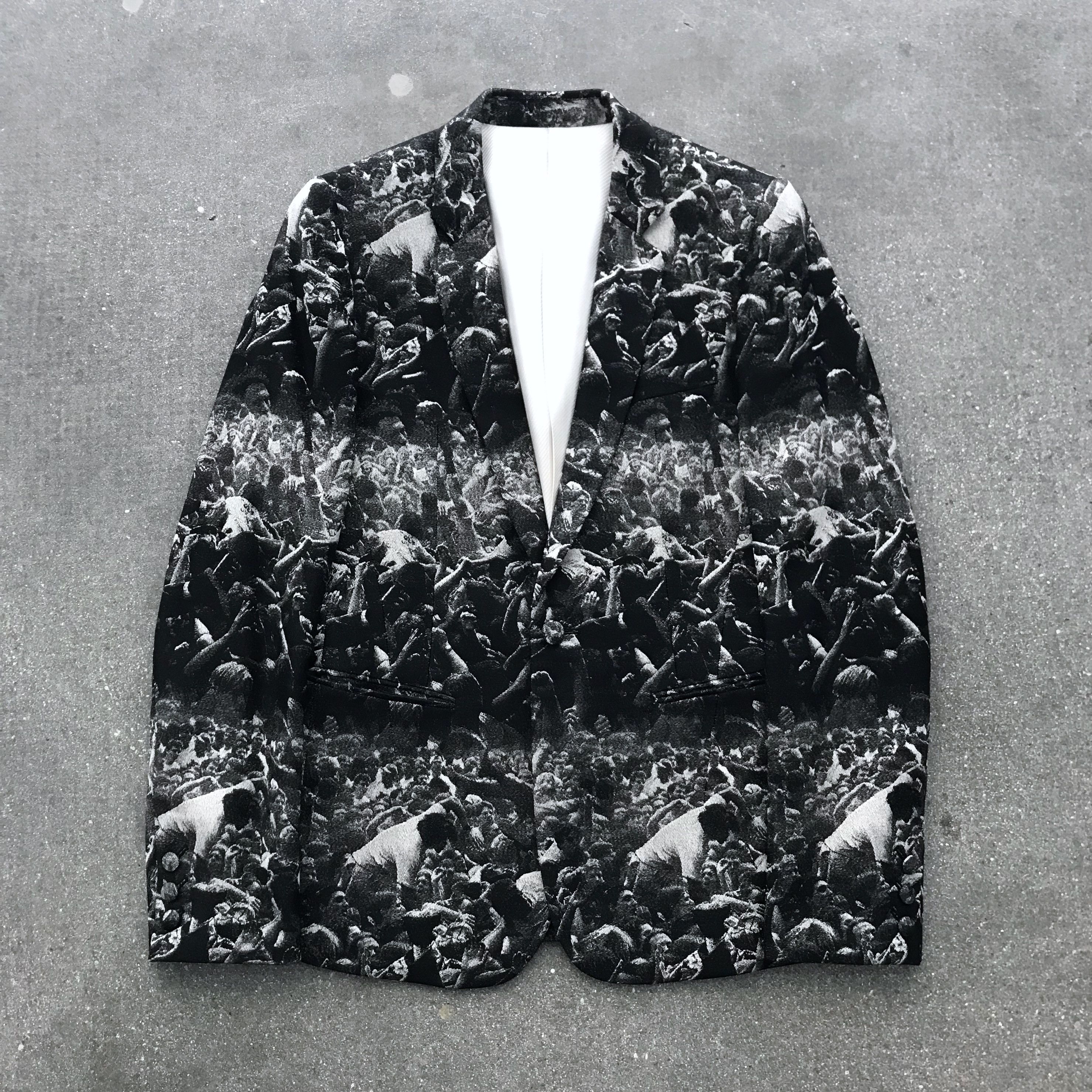Number (N)ine AW 2009 CHARLES PETERSON "TOUCH ME I'M SICK" BLAZER - SZ 3 Size US L / EU 52-54 / 3 - 6 Thumbnail