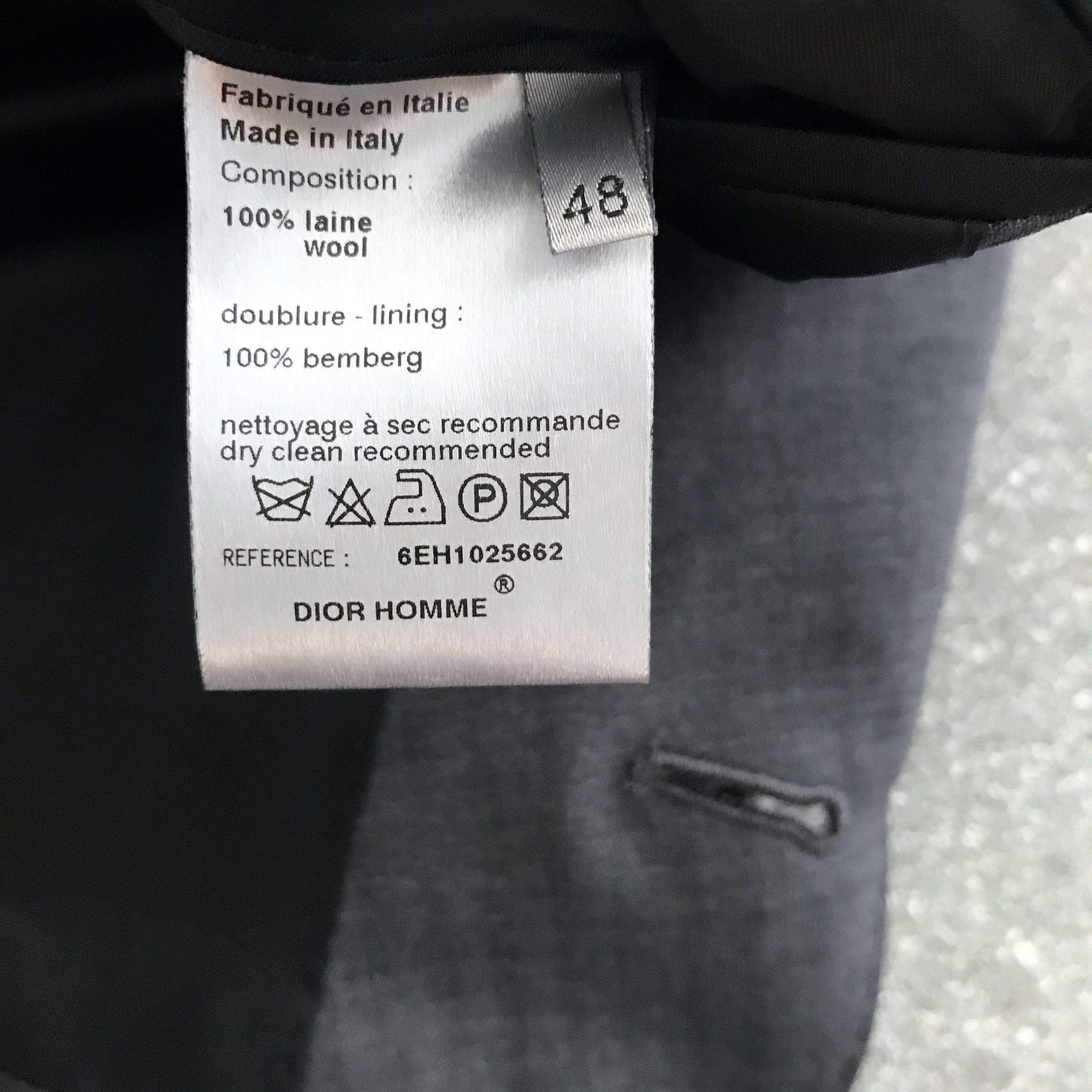 Dior DIOR HOMME SS06 RUNWAY BLAZER WITH ELONGATED FLAP - IT48 Size US M / EU 48-50 / 2 - 5 Thumbnail
