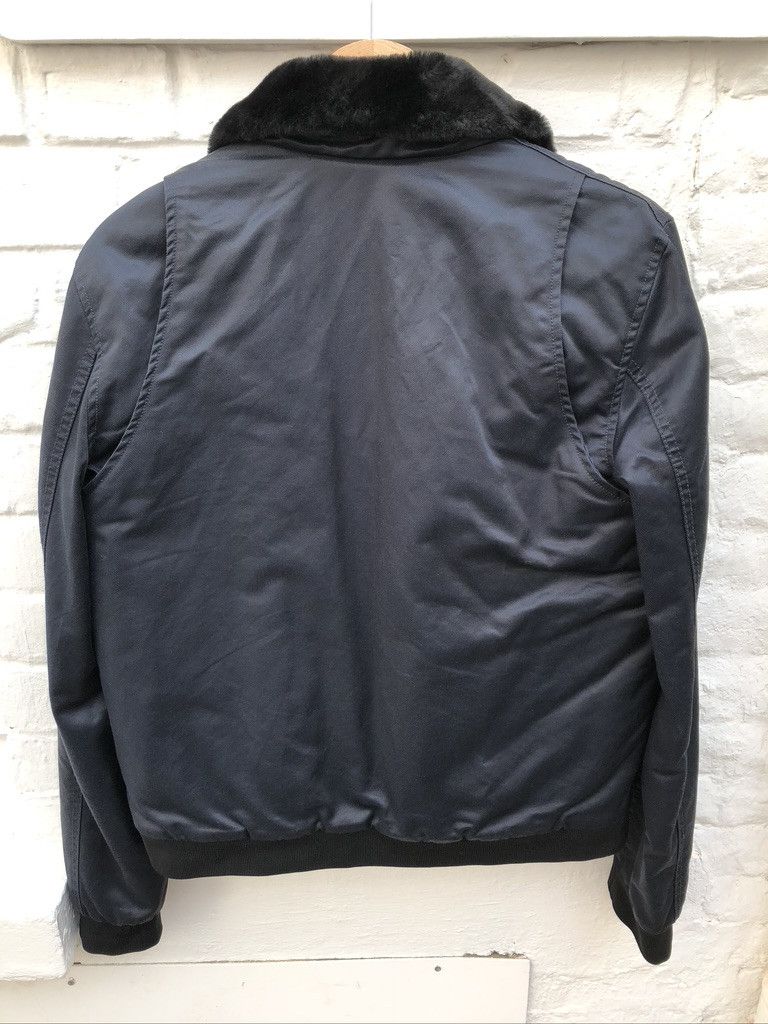 April 77 Vegan Navy Bomber - Faux-fur Jacket Size US S / EU 44-46 / 1 - 5 Thumbnail