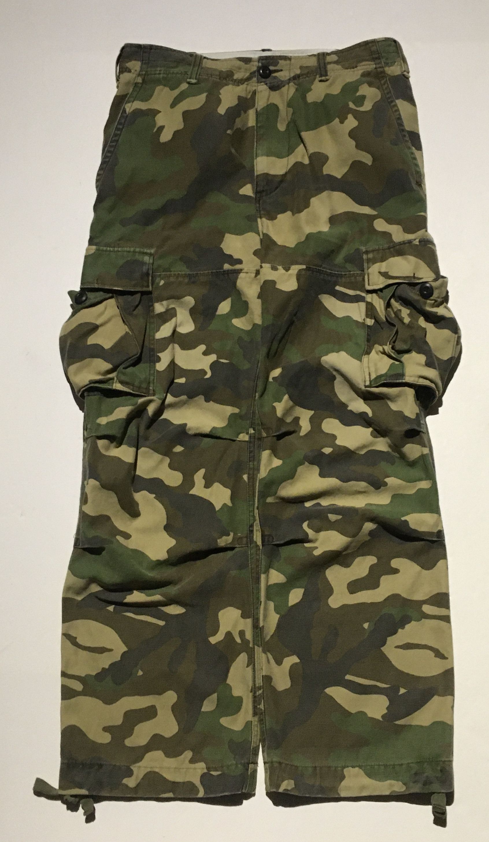 image of Bape Camo Pants in Green, Men's (Size 34)