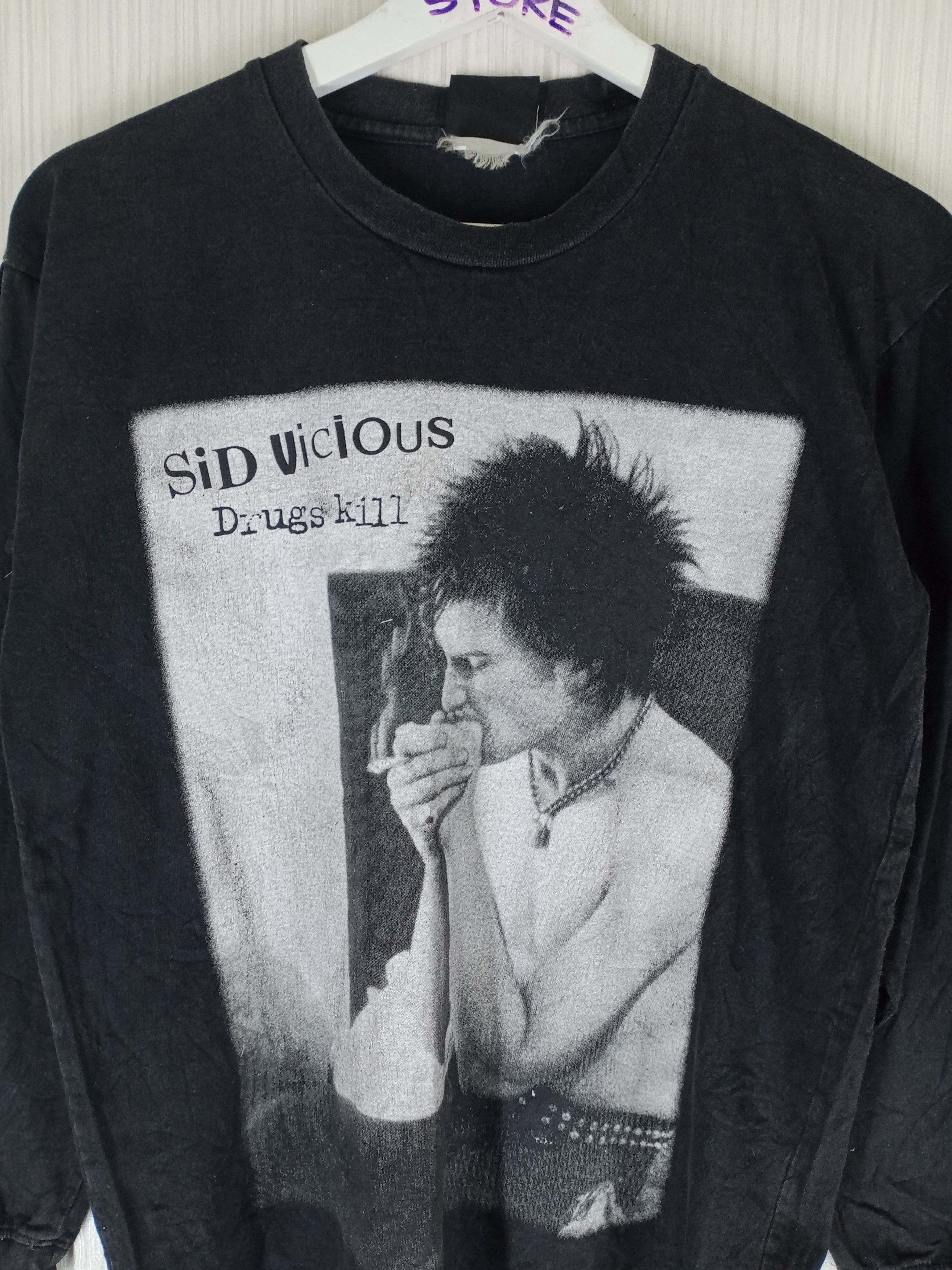 Band Tees Vintage SID VICIOUS Tshirt Sex Pistols Punk Band Size US S / EU 44-46 / 1 - 4 Thumbnail