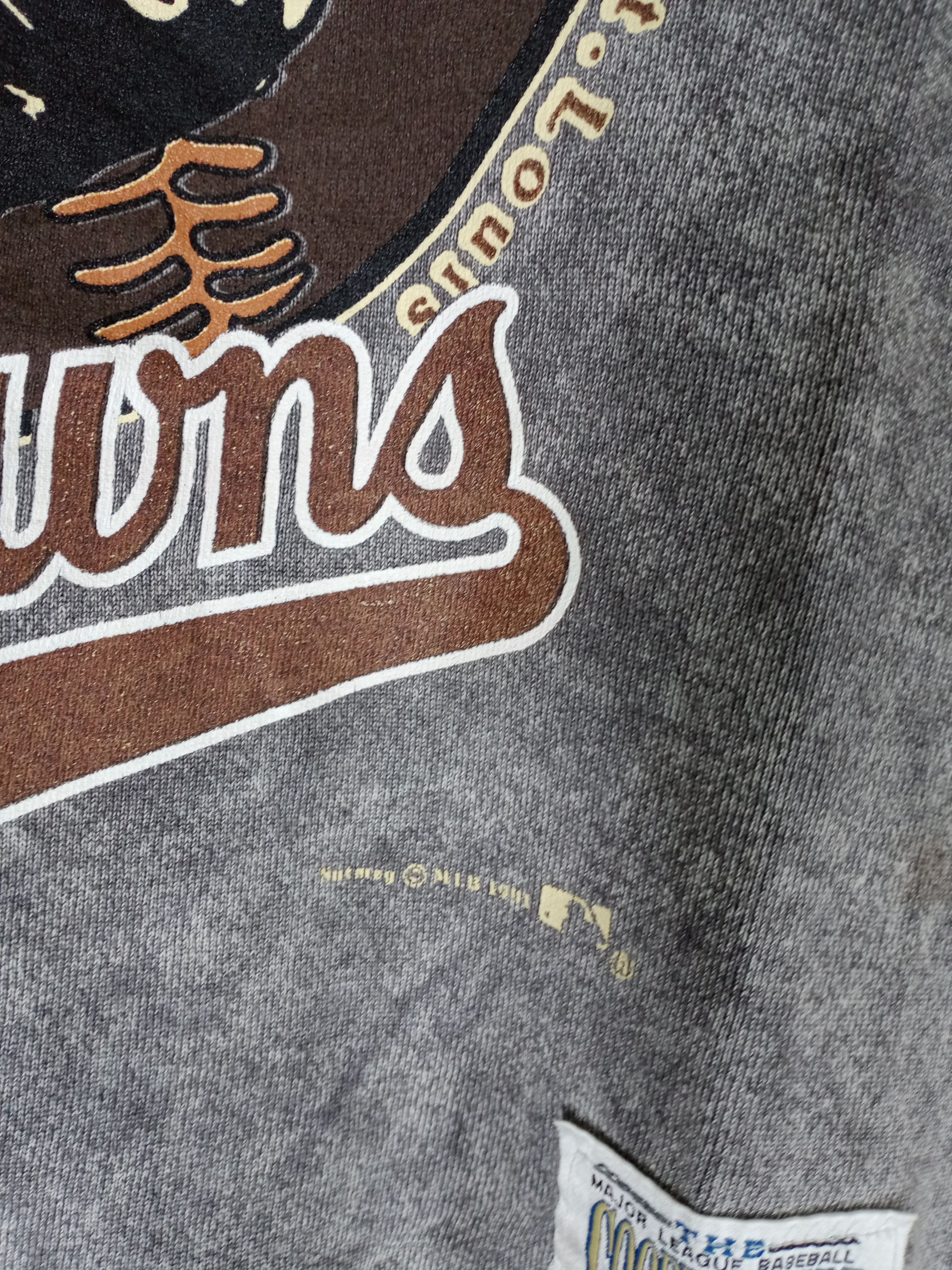 MLB Vintage 1991 St Louis Browns Sweatshirt Size US L / EU 52-54 / 3 - 7 Thumbnail