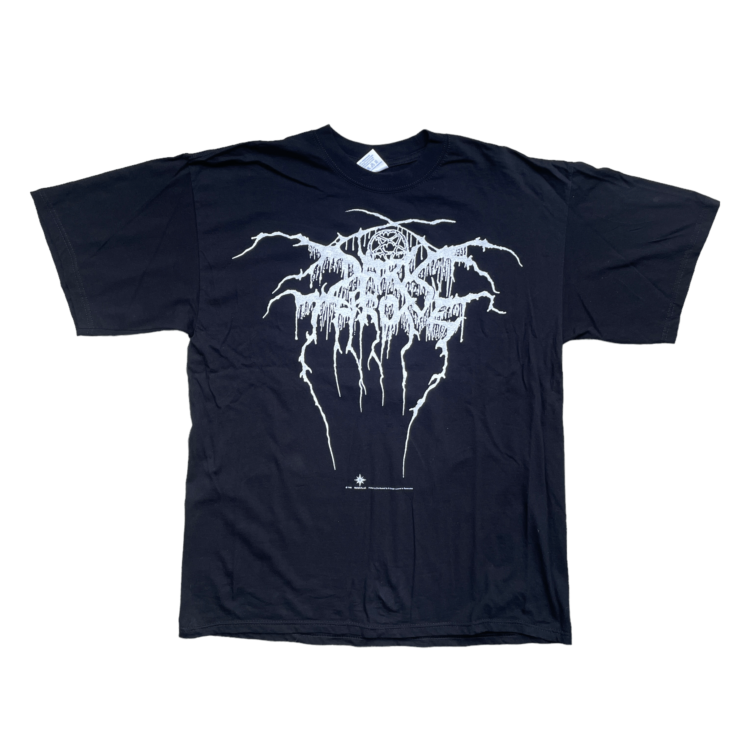 image of Vintage 1998 Darkthrone As Wolf Among Sheep We Have Wandered in Black, Men's (Size XL)