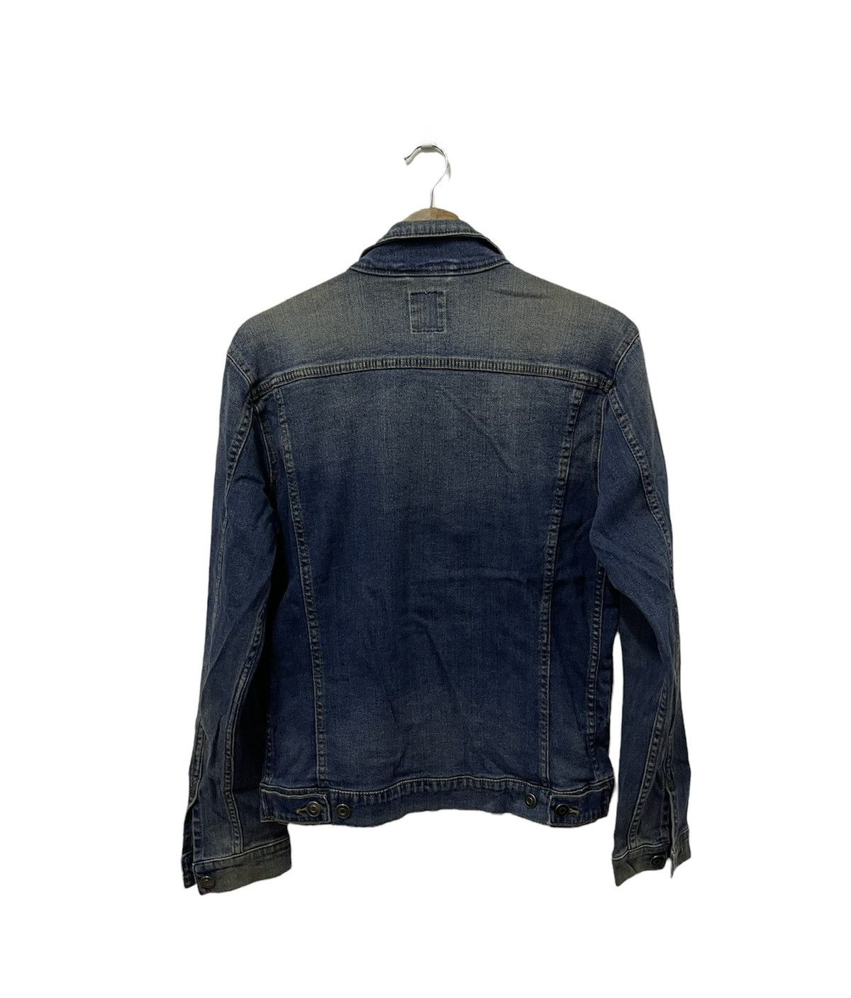 Japanese Brand × Vintage Japanese Browny Distressed Trucker Denim Jacket Size US S / EU 44-46 / 1 - 6 Thumbnail