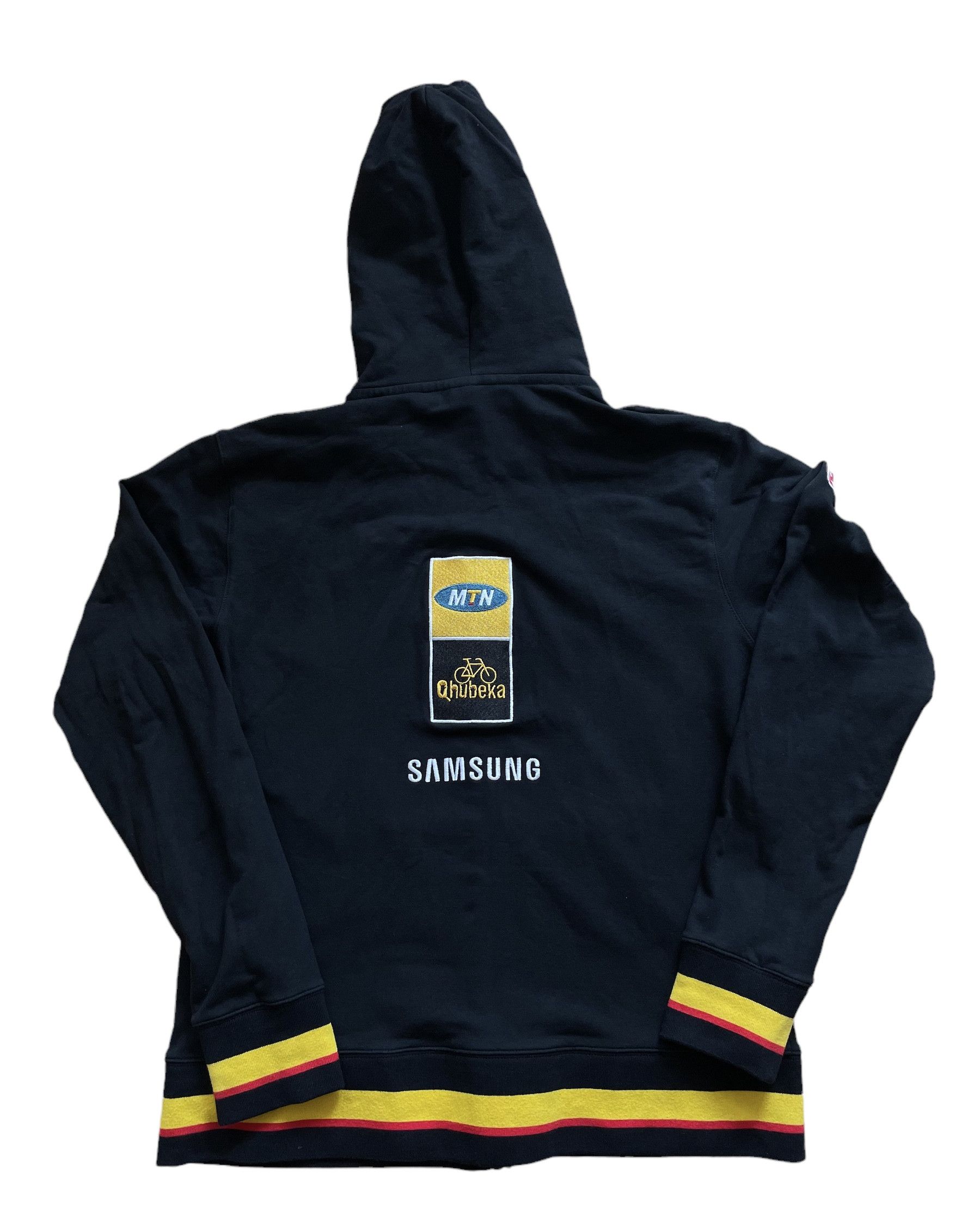 Samsung MNT Qhubeka Samsung Pro Cycling Team ZIP Hoodie Jersey Rare Size US XL / EU 56 / 4 - 2 Thumbnail
