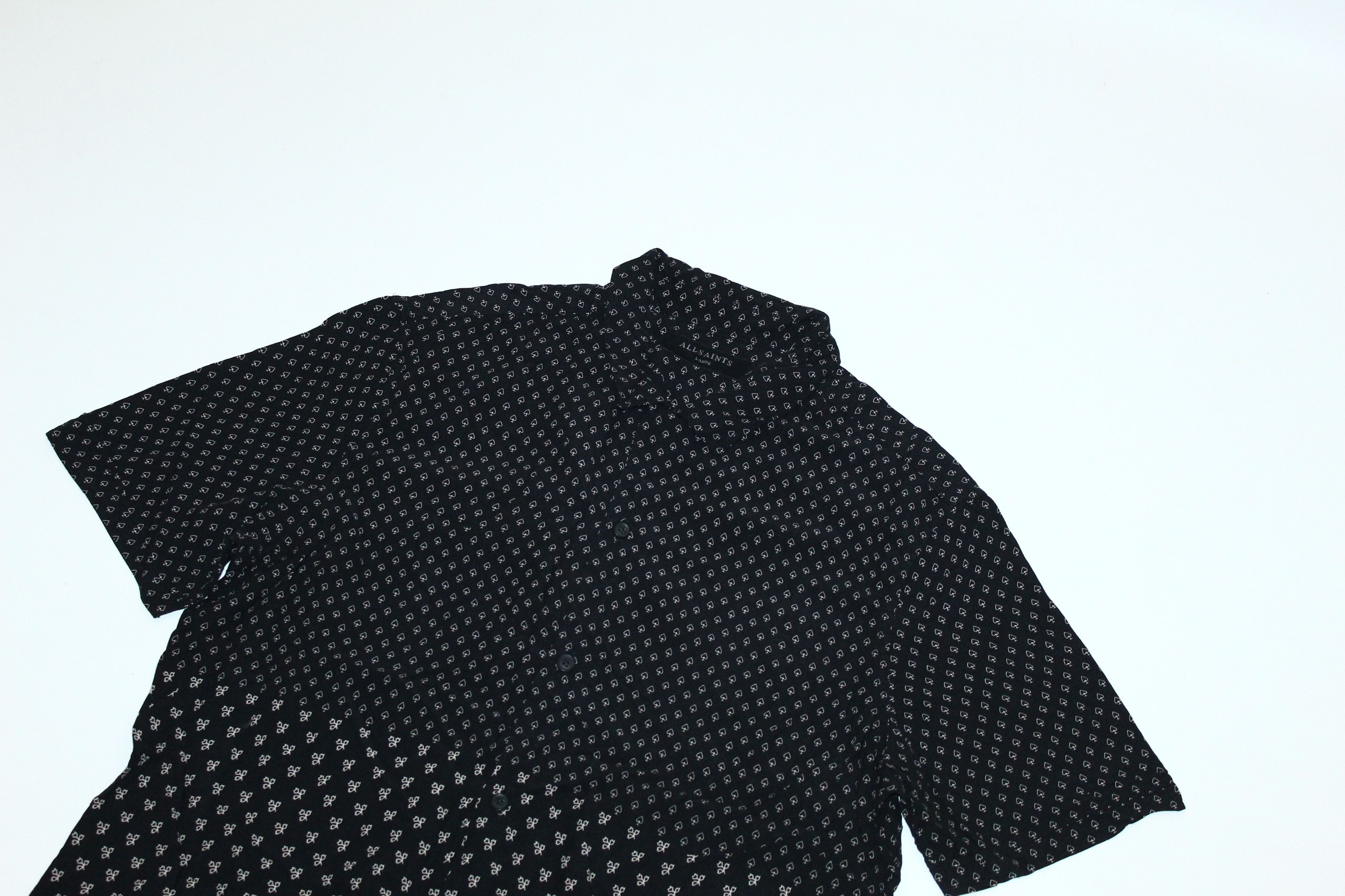 Allsaints Allsaints Bordure Viscose SS Shirt. Size US L / EU 52-54 / 3 - 3 Thumbnail