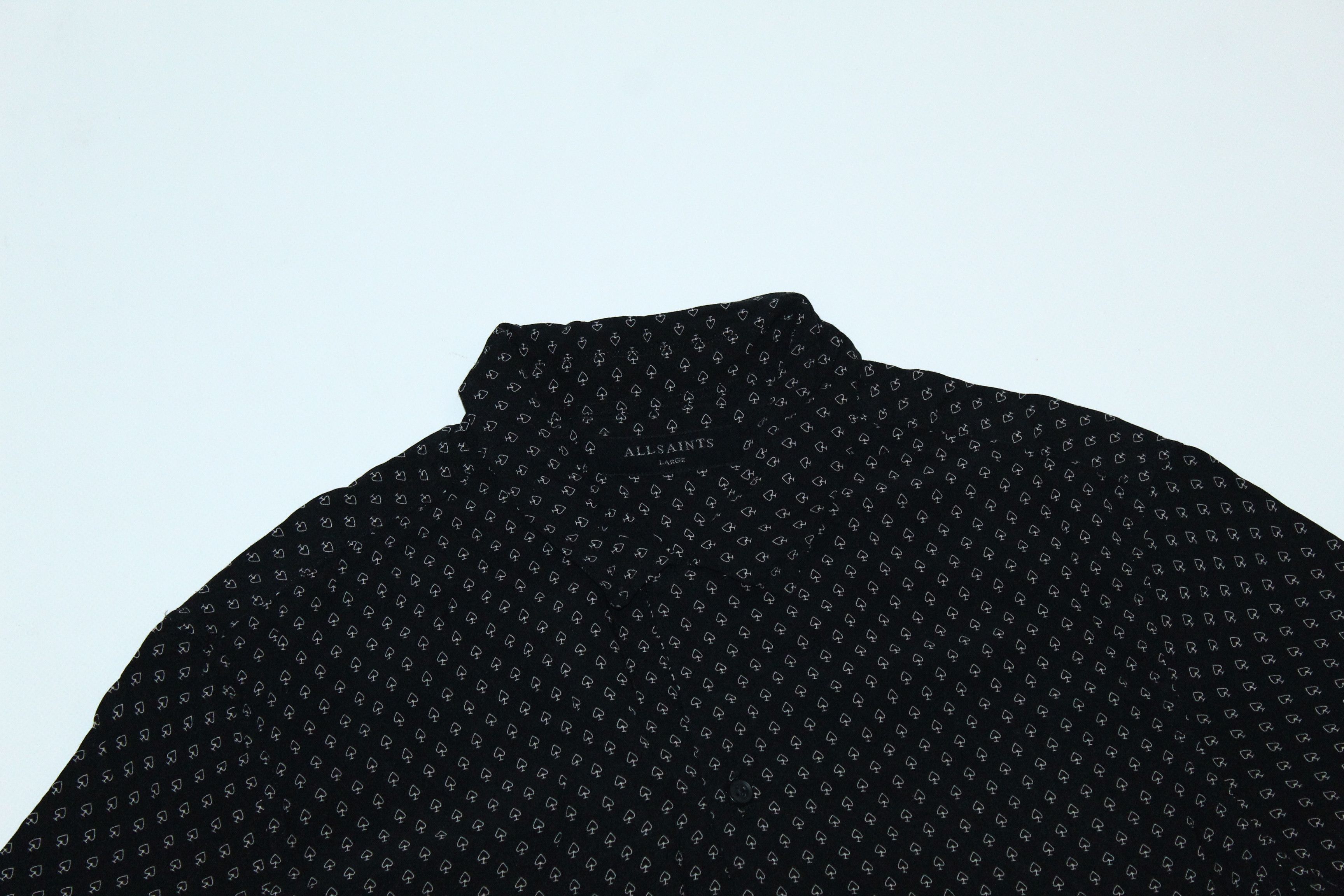Allsaints Allsaints Bordure Viscose SS Shirt. Size US L / EU 52-54 / 3 - 4 Thumbnail