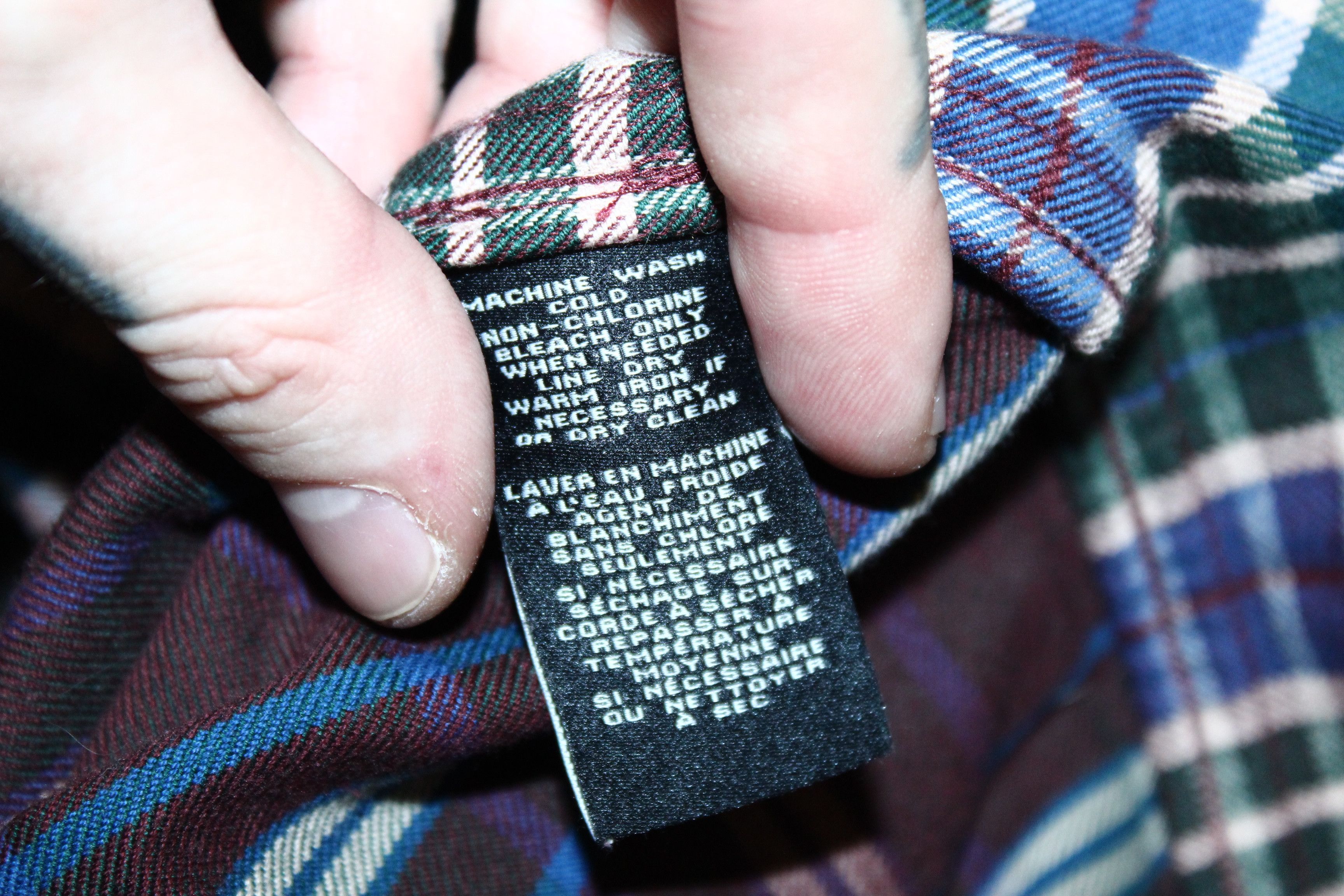 Marc by Marc Jacobs Marc by Marc Jacobs Shrunken Fit Plaid Rugged Flannel Shirt Size US M / EU 48-50 / 2 - 8 Thumbnail