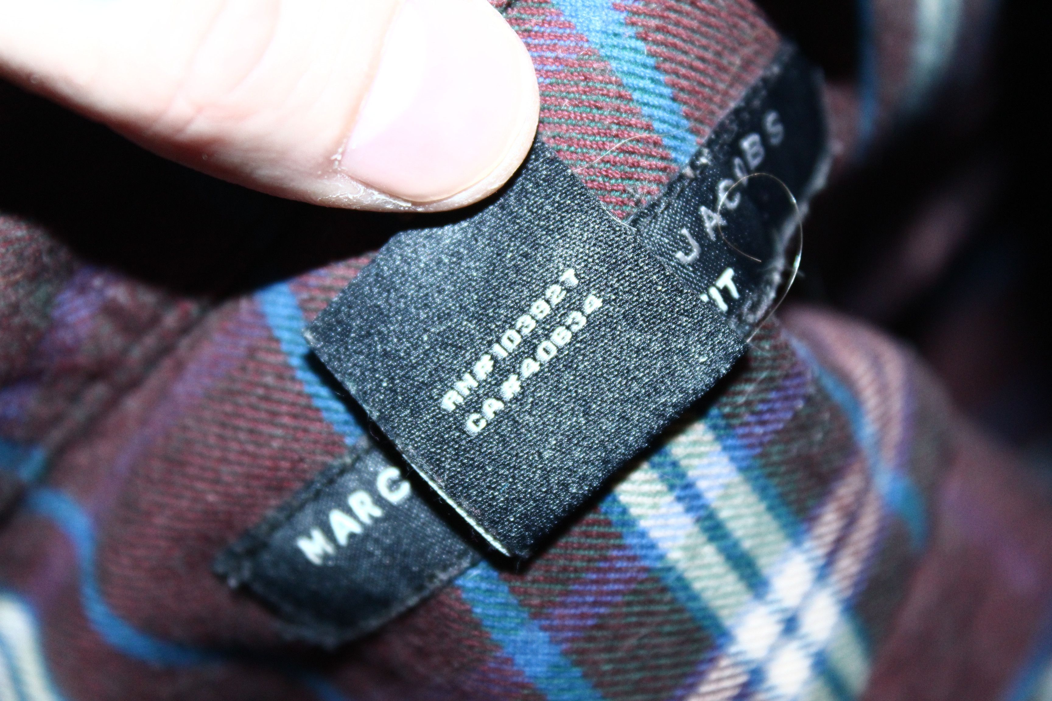 Marc by Marc Jacobs Marc by Marc Jacobs Shrunken Fit Plaid Rugged Flannel Shirt Size US M / EU 48-50 / 2 - 9 Thumbnail