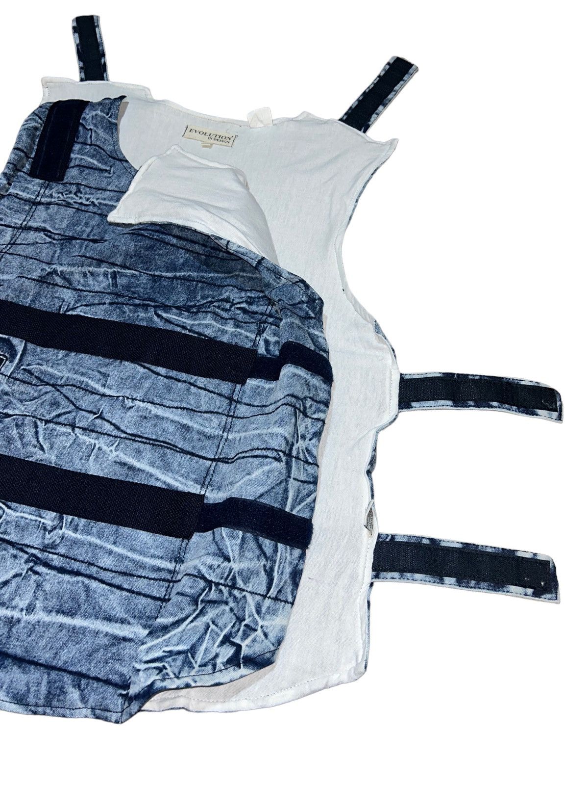 Other Denim Vest Jacket Military Style Size US XL / EU 56 / 4 - 4 Thumbnail