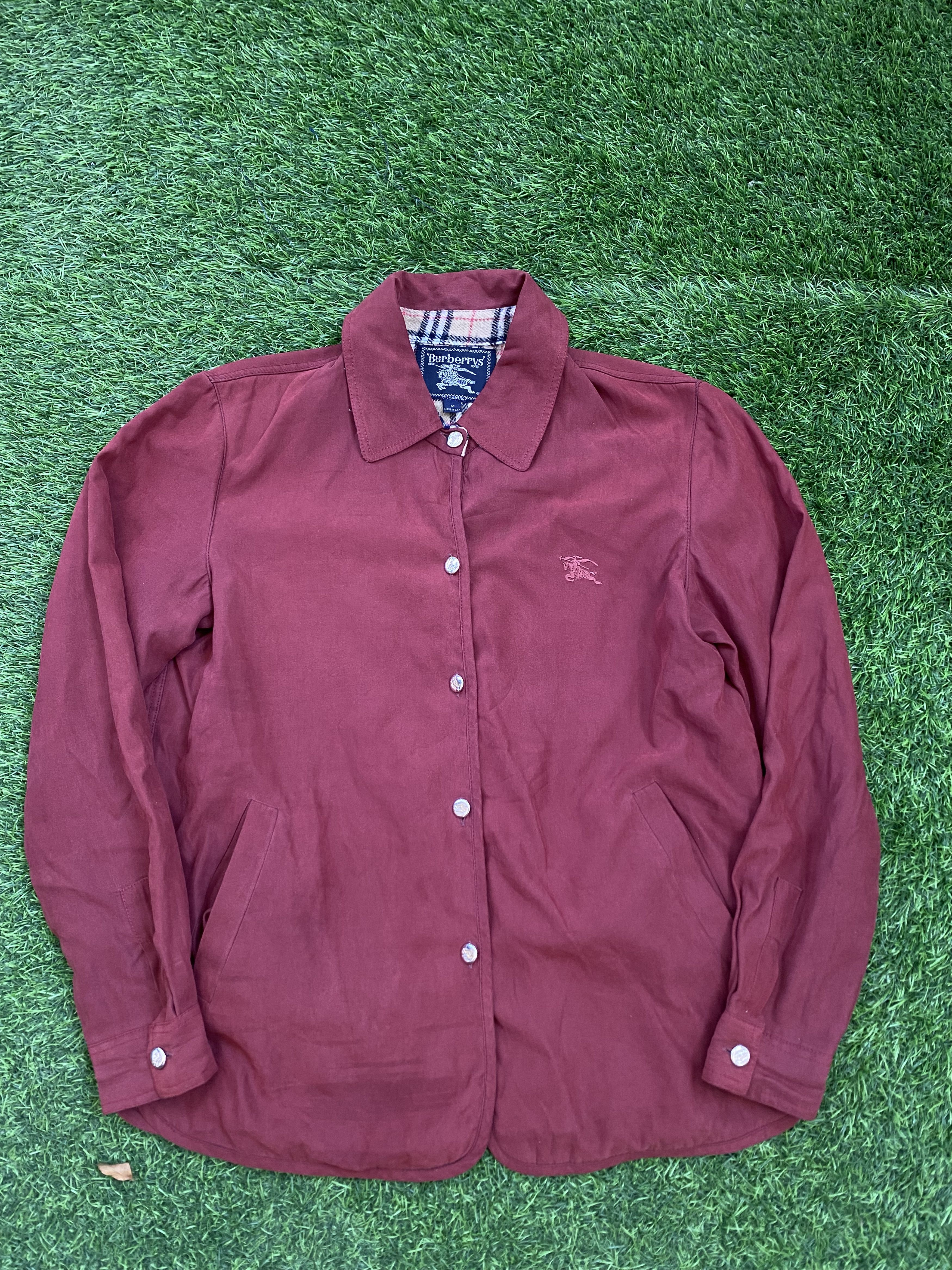 Burberry Vintage 90s Burberry Casuals Iconic Nova Check Jacket Size US M / EU 48-50 / 2 - 1 Thumbnail