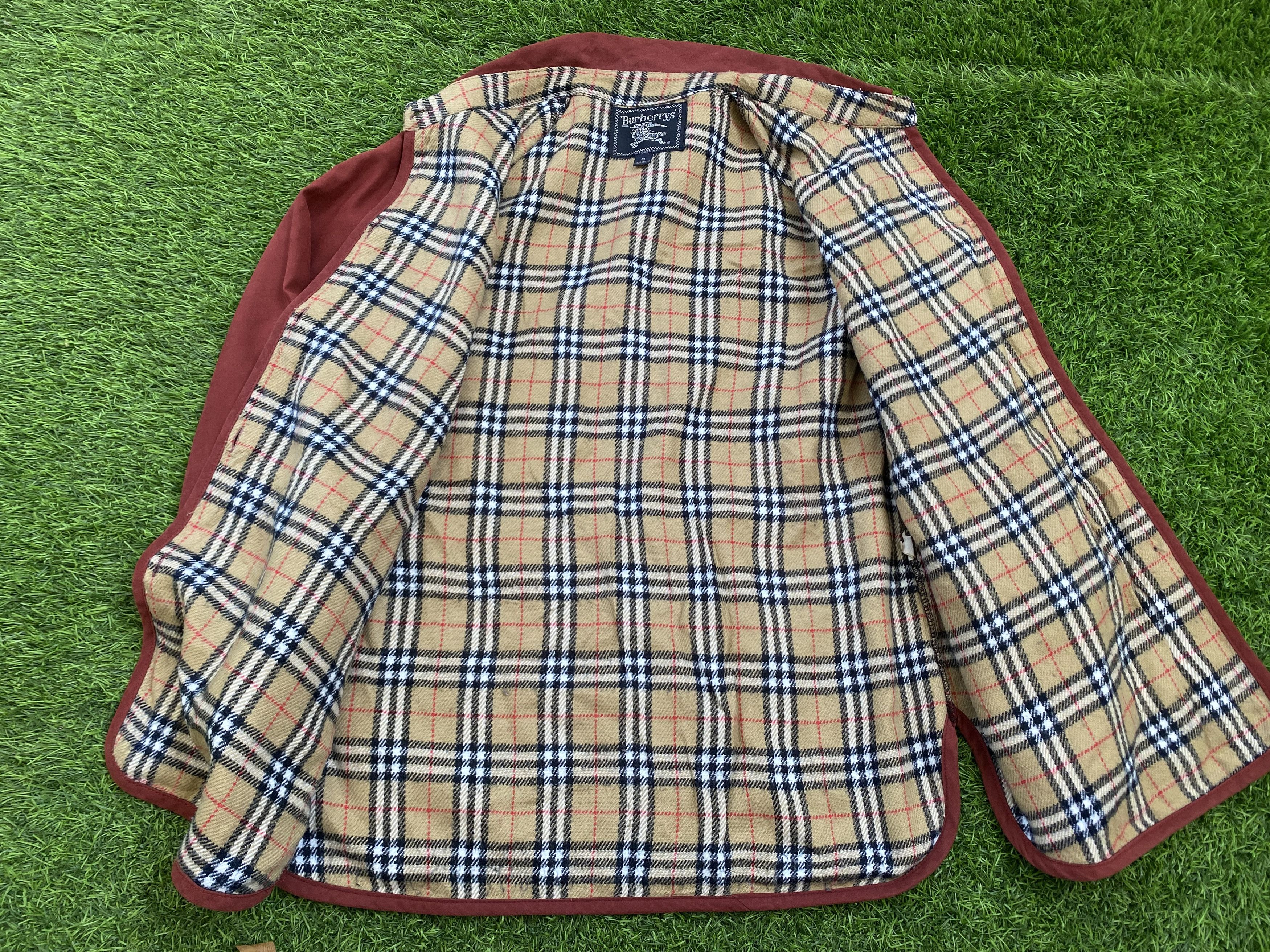 Burberry Vintage 90s Burberry Casuals Iconic Nova Check Jacket Size US M / EU 48-50 / 2 - 5 Thumbnail