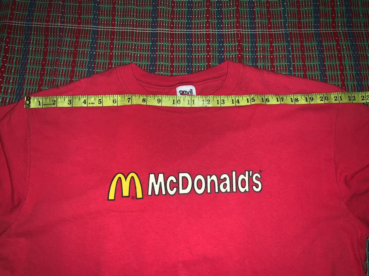Vintage Vintage 90’s Mc Donald’s Long Sleeve T-shirt Size US M / EU 48-50 / 2 - 9 Thumbnail