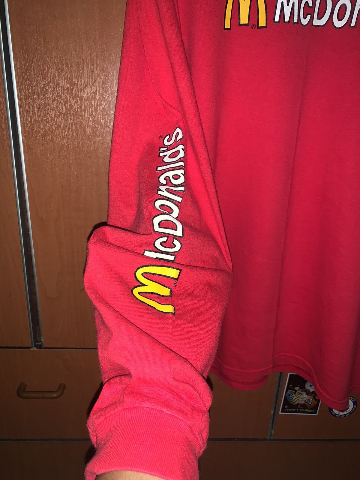 Vintage Vintage 90’s Mc Donald’s Long Sleeve T-shirt Size US M / EU 48-50 / 2 - 3 Thumbnail
