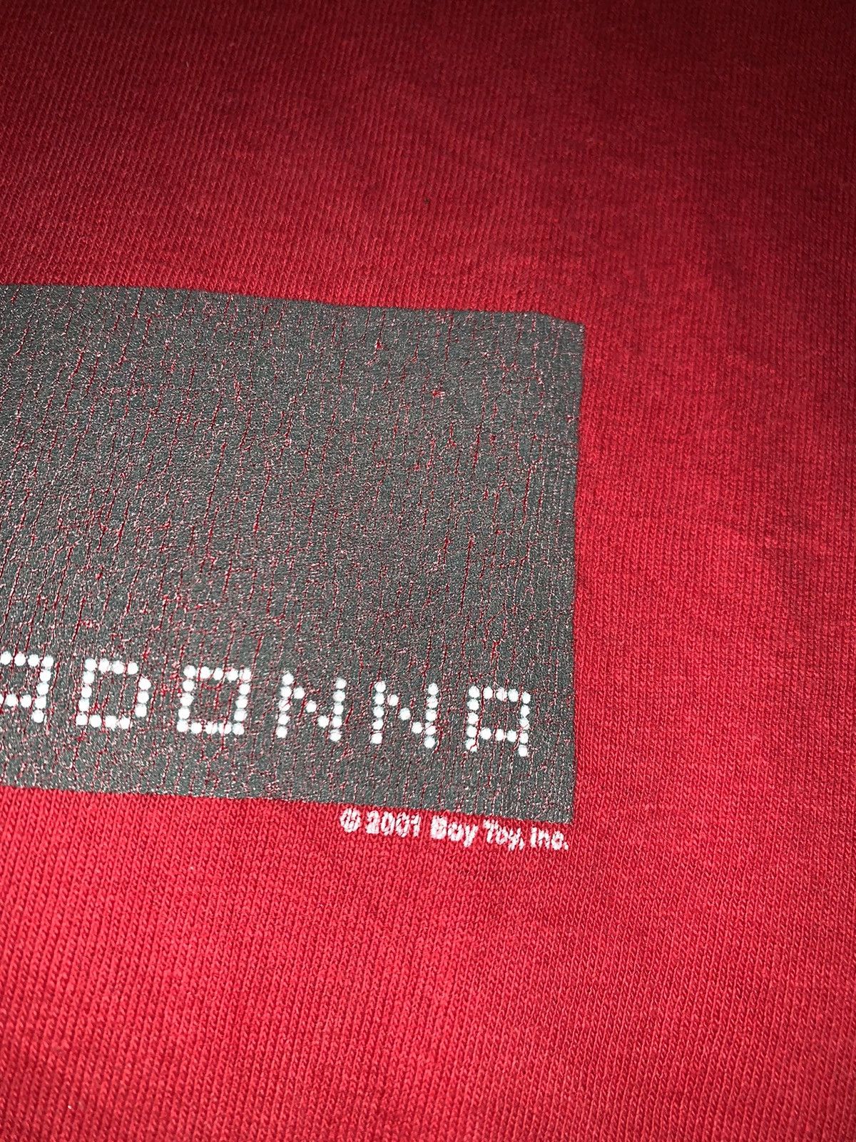 Vintage Vintage MADONNA TOUR T-shirt 2001 Size US M / EU 48-50 / 2 - 4 Thumbnail
