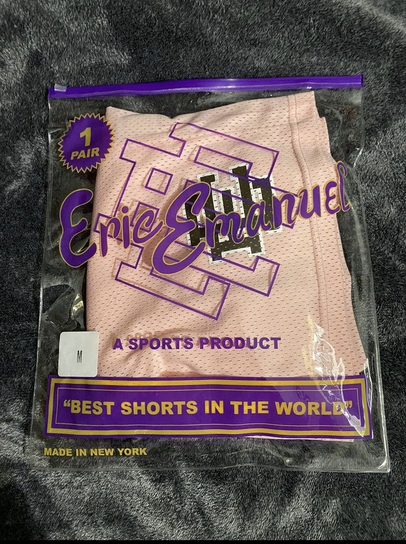 Pre-owned Eric Emanuel Basic  Pink Shorts Medium
