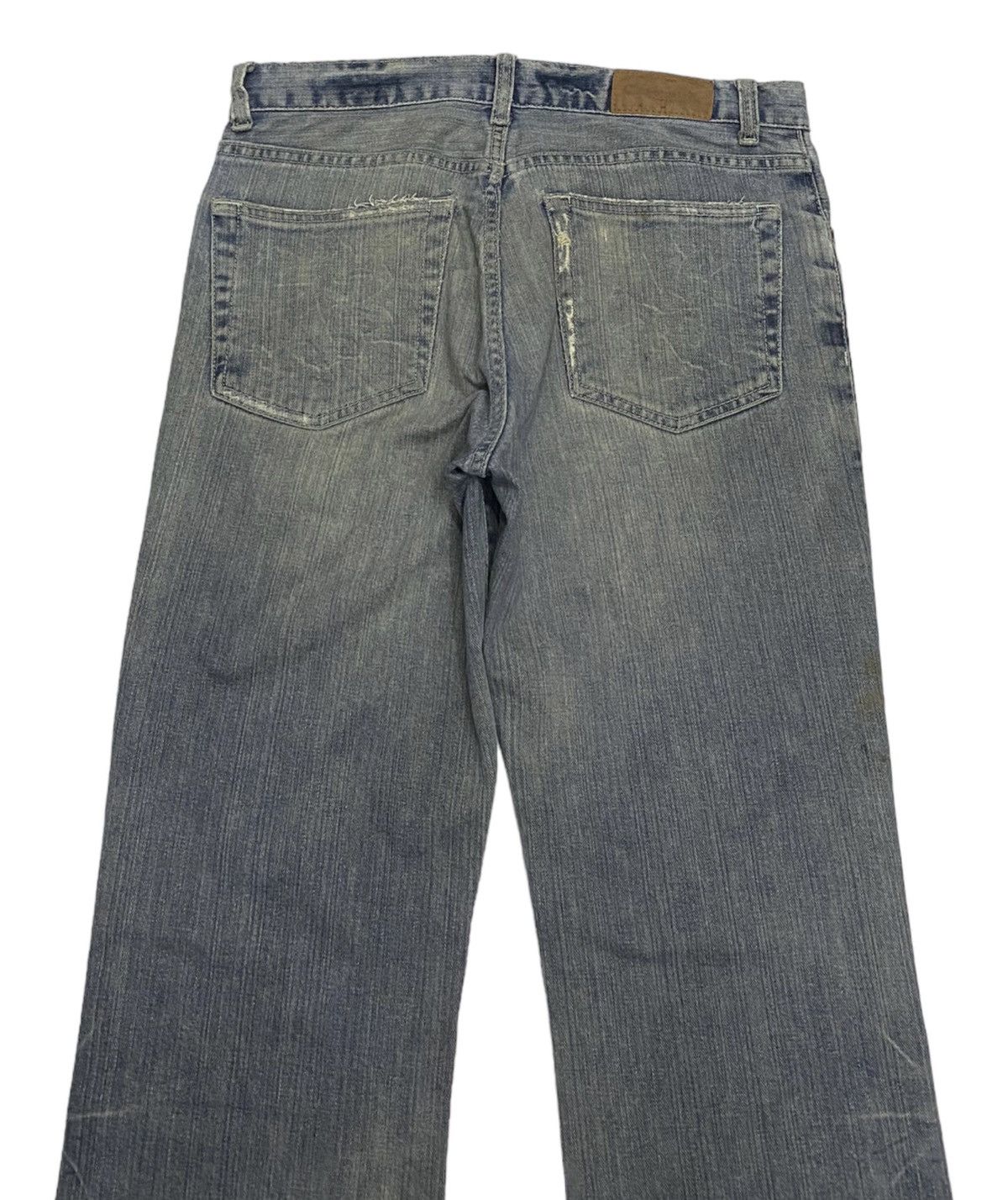 Hysteric Glamour × Japanese Brand CREMIEUX BOOTCUT DISTRESSED DENIM BAGGY DENIM JEANS Size US 32 / EU 48 - 5 Thumbnail