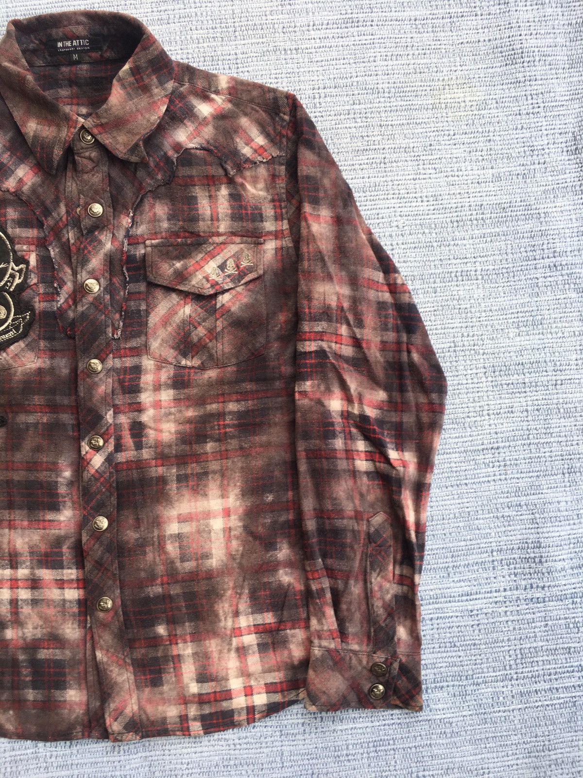 In The Attic snap button flannel Size US M / EU 48-50 / 2 - 5 Thumbnail