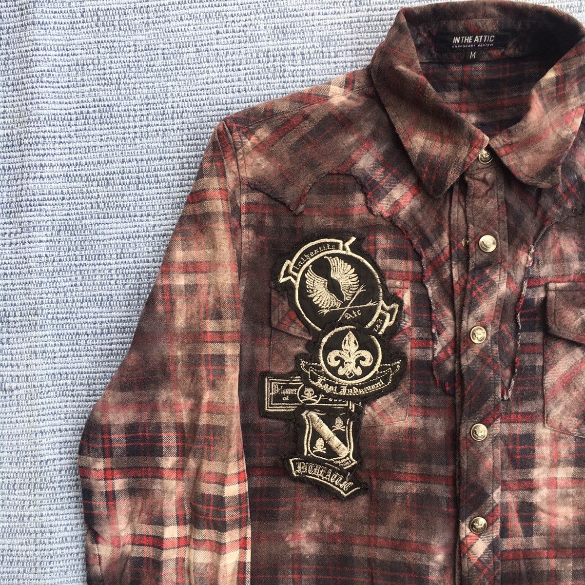 In The Attic snap button flannel Size US M / EU 48-50 / 2 - 4 Thumbnail