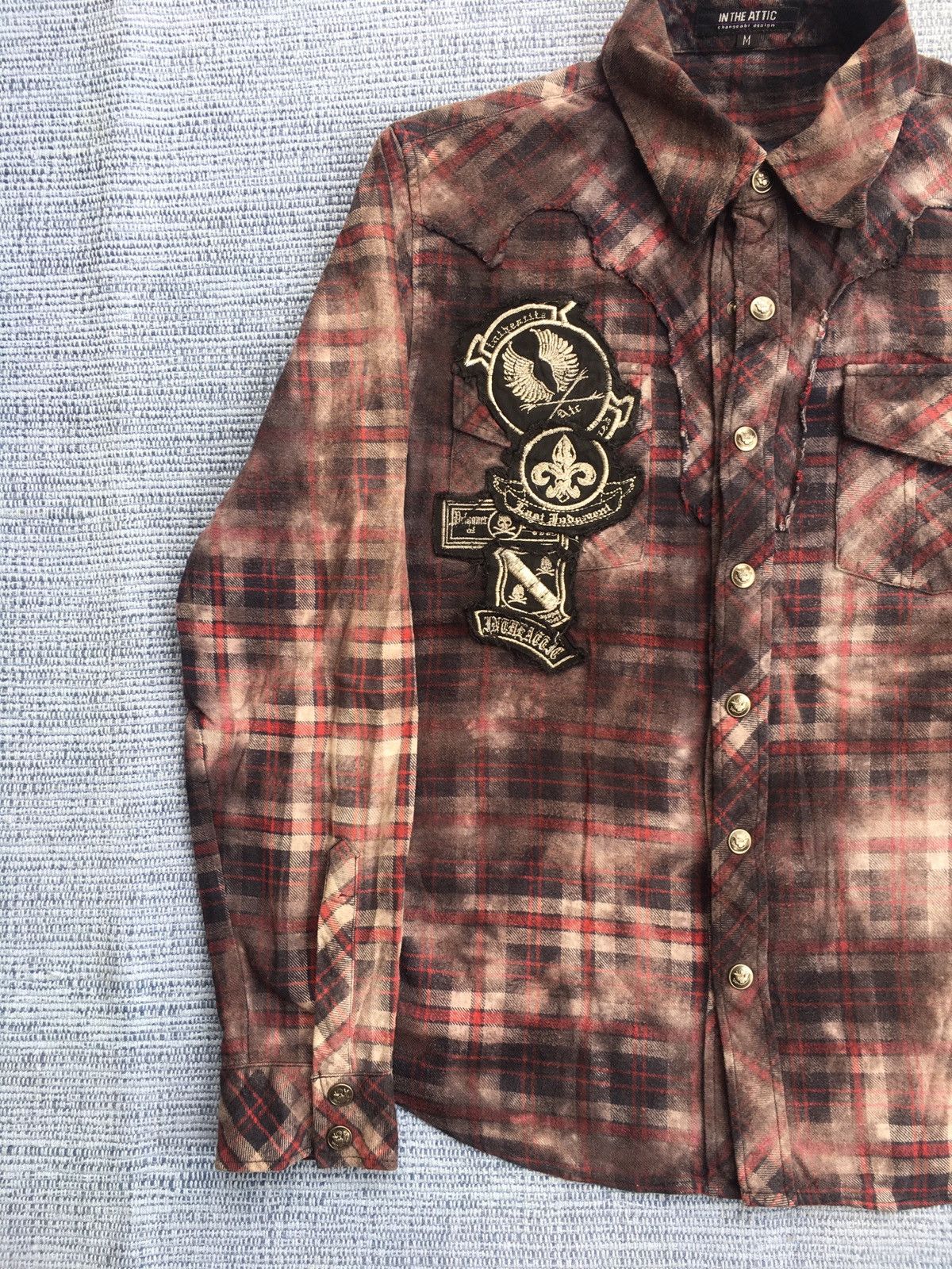 In The Attic snap button flannel Size US M / EU 48-50 / 2 - 6 Thumbnail
