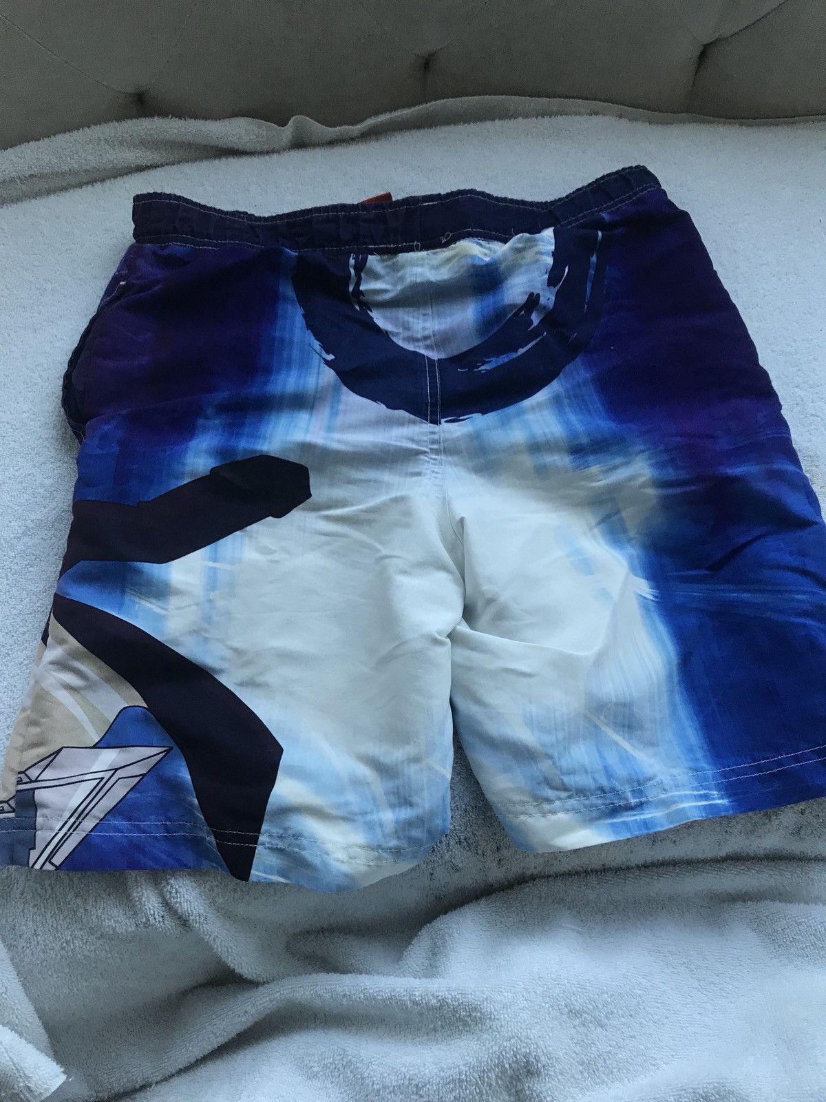 Vintage Mega Grail 1996 Promo Yugioh Bathing Suit Shorts Size US 29 - 2 Thumbnail