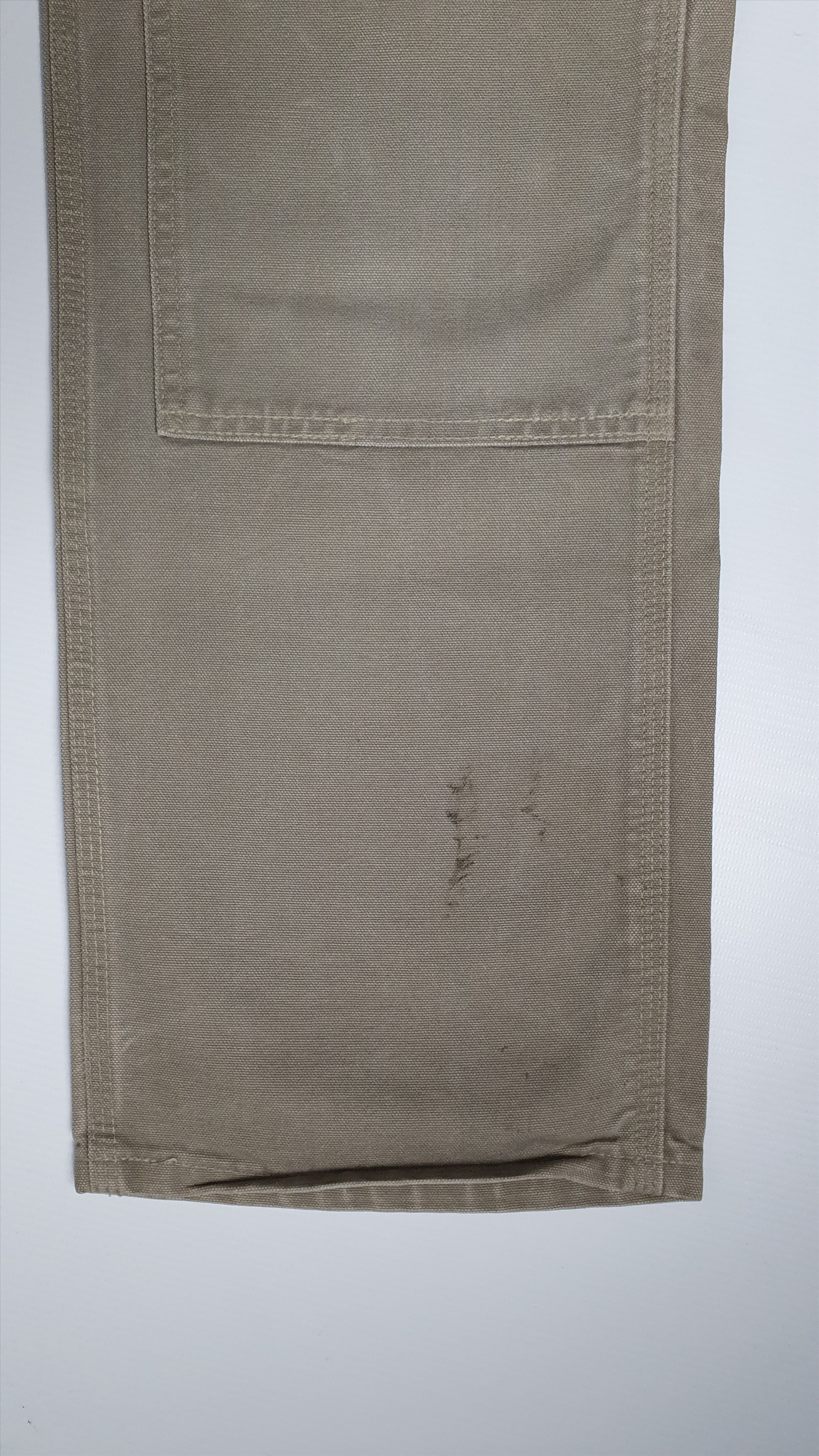 Carhartt × Vintage 80s Carhartt Double knee dirty WORKERS Pants Union Made Size US 28 / EU 44 - 14 Thumbnail
