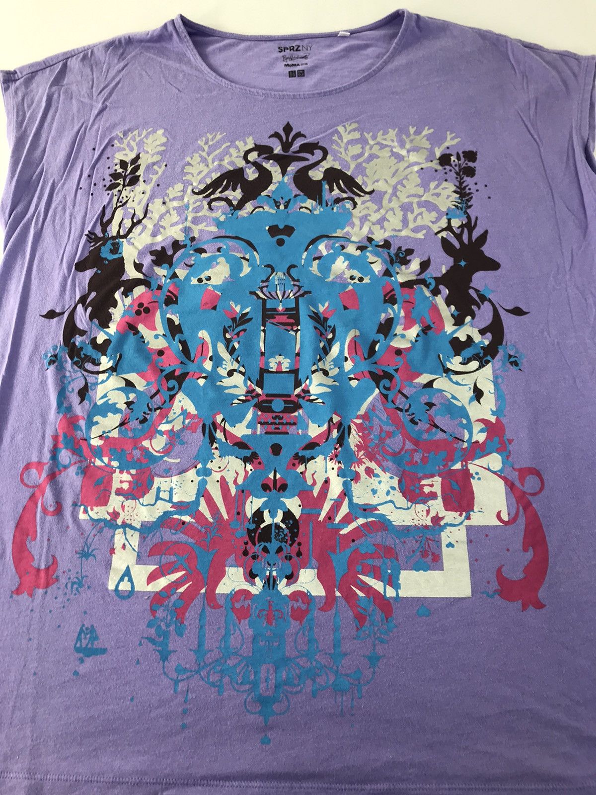 Japanese Brand SPRZNY MoMA Ryan Mc Ginness Abstract Ethic Sleeveless Tee Size ONE SIZE - 3 Thumbnail