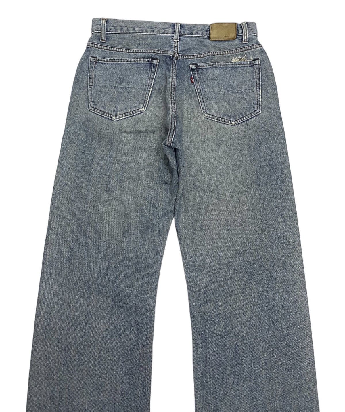 Hysteric Glamour 🔥GOLD RUSH JAPANESE DISTRESSED DENIM STRAIGHT CUT JEANS Size US 31 - 4 Thumbnail