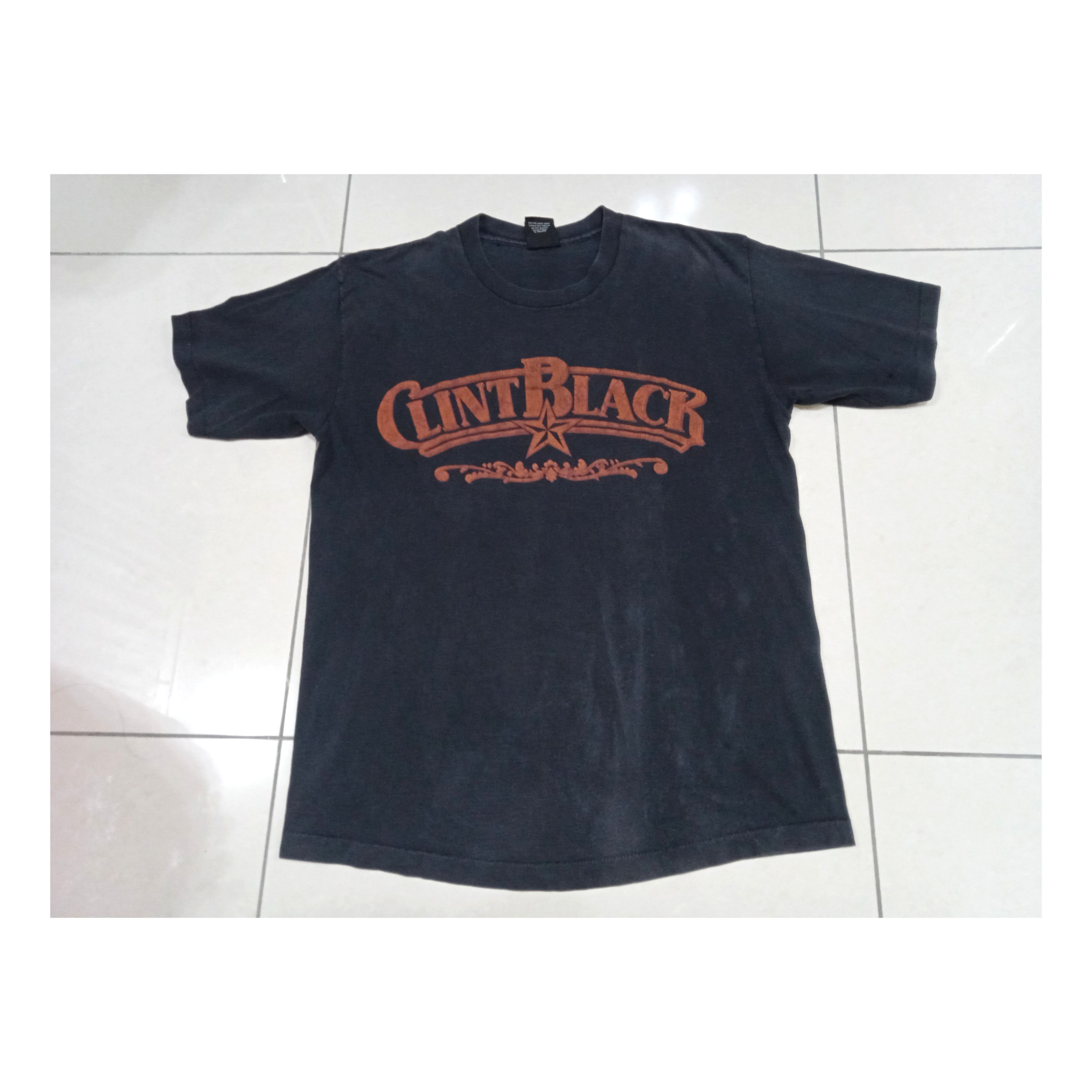 Other Vintage Clint Black 90s T shirt Country Size US XL / EU 56 / 4 - 2 Thumbnail
