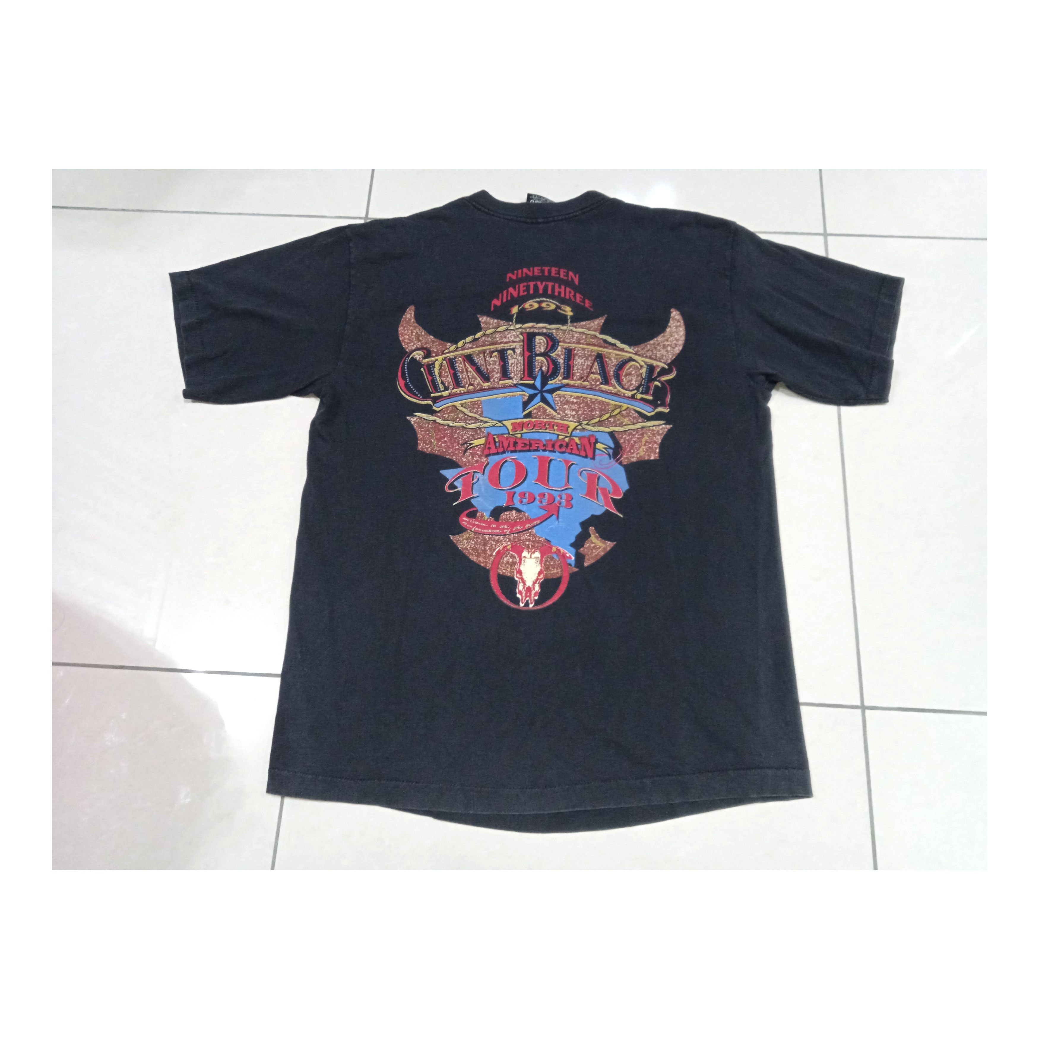 Other Vintage Clint Black 90s T shirt Country Size US XL / EU 56 / 4 - 1 Thumbnail