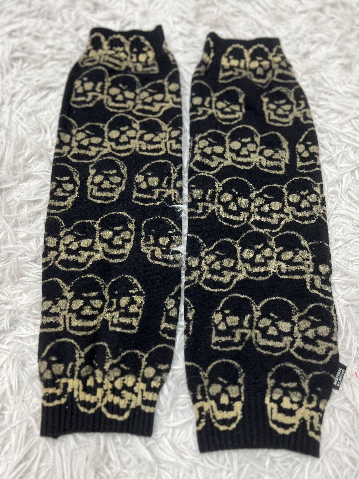 Hysteric Glamour HYSTERIC GLAMOUR SKULL FULLPRINT HAND SOCKS Size ONE SIZE - 4 Thumbnail