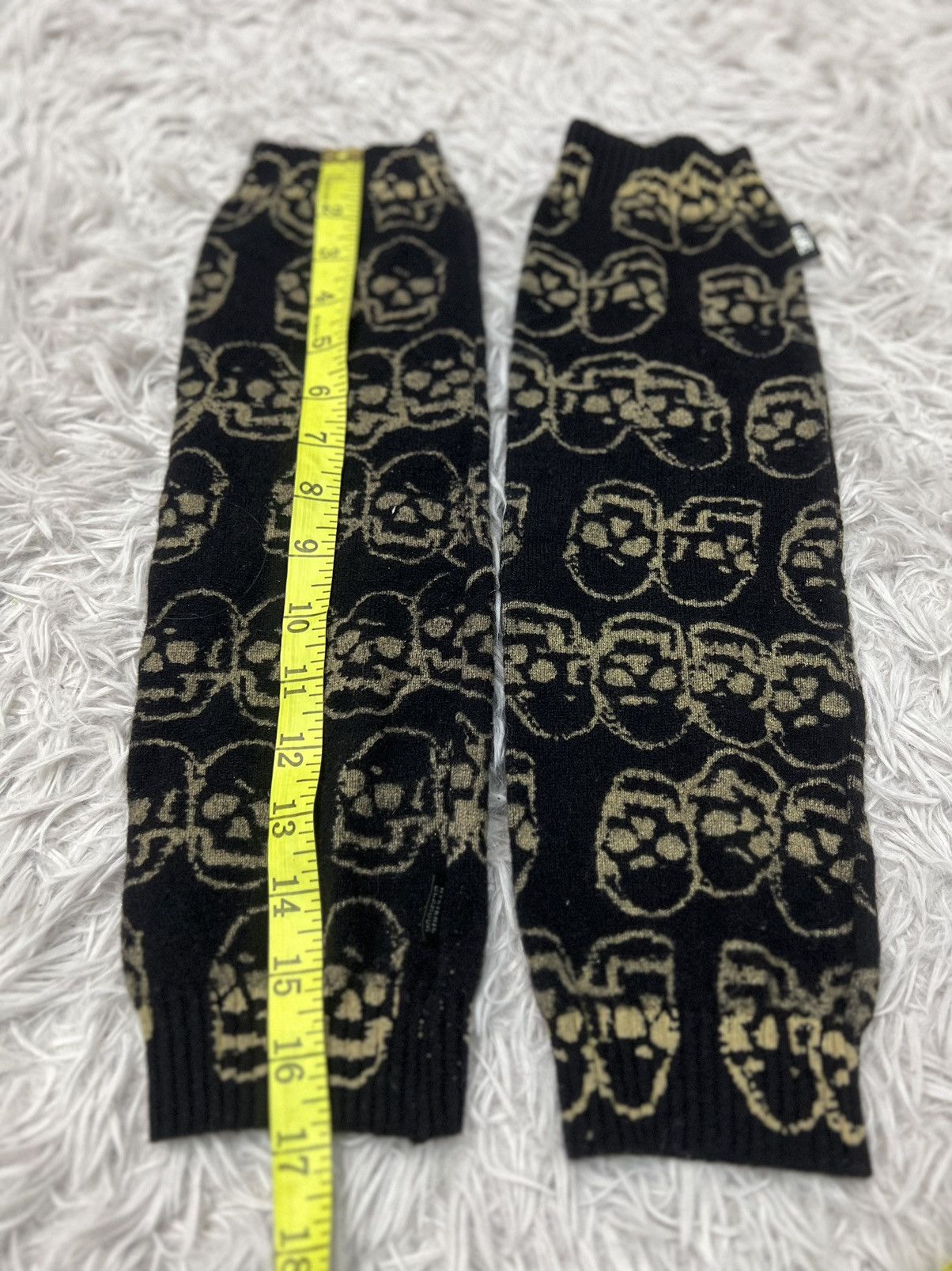 Hysteric Glamour HYSTERIC GLAMOUR SKULL FULLPRINT HAND SOCKS Size ONE SIZE - 7 Thumbnail