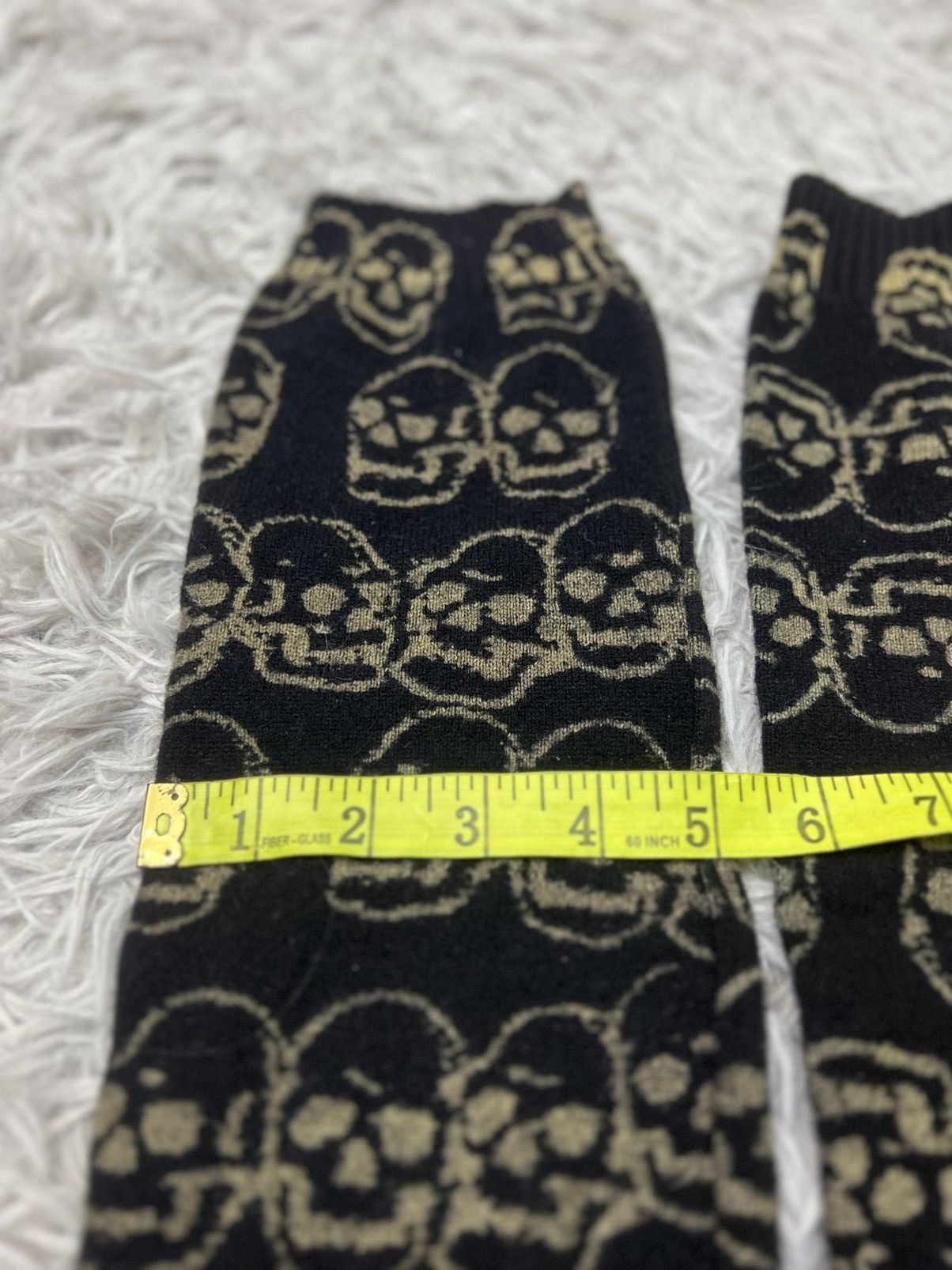 Hysteric Glamour HYSTERIC GLAMOUR SKULL FULLPRINT HAND SOCKS Size ONE SIZE - 8 Thumbnail