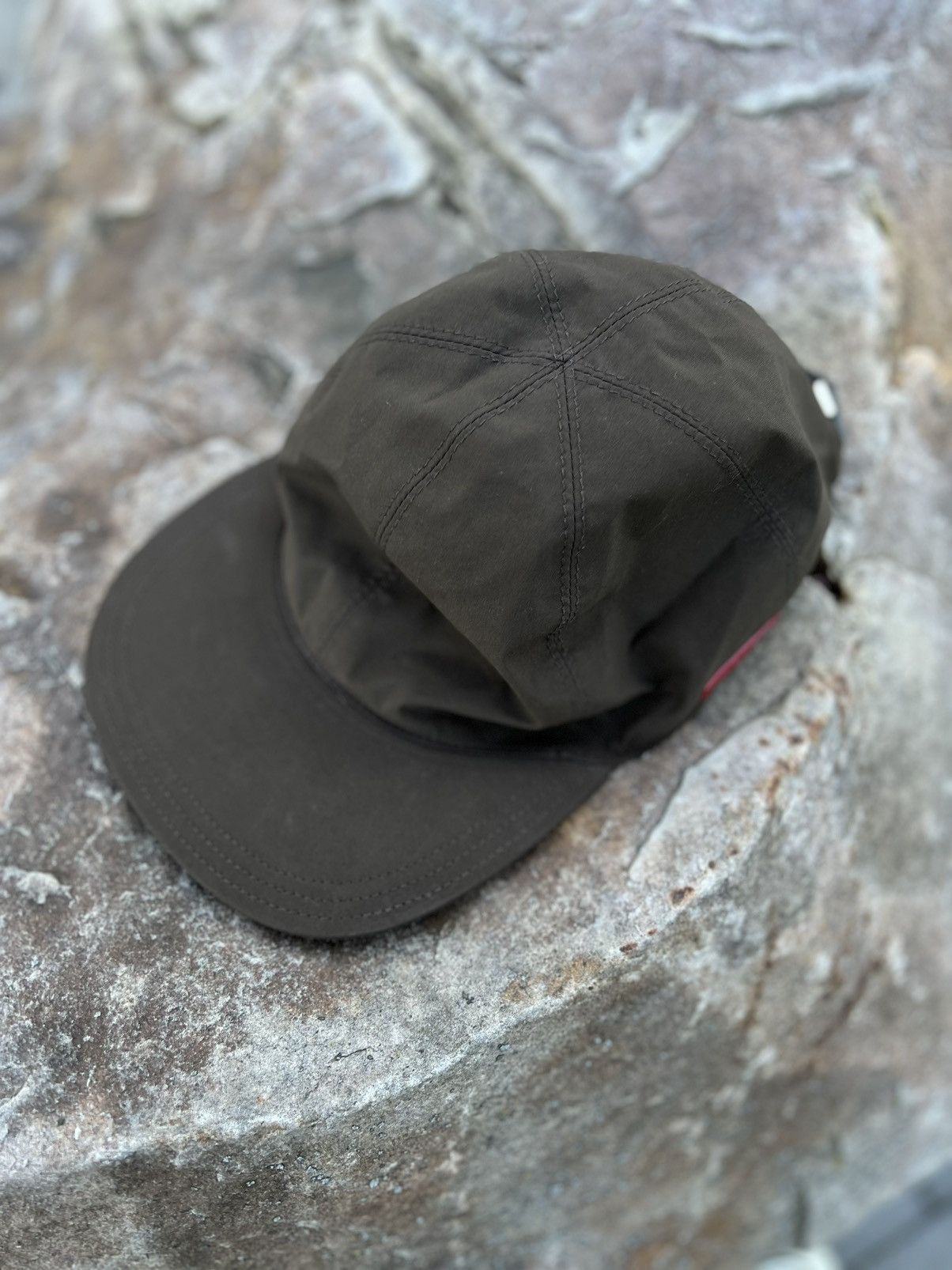Prada × Vintage •Free shipping• Prada vintage red tab nylon cap OS Size ONE SIZE - 5 Thumbnail