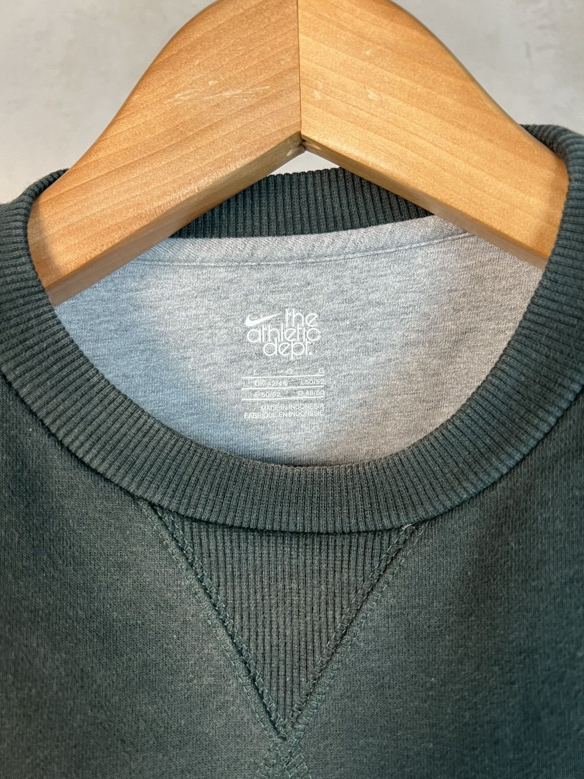 Nike × Vintage Nike Sweatshirt Big Logo Size US L / EU 52-54 / 3 - 5 Thumbnail