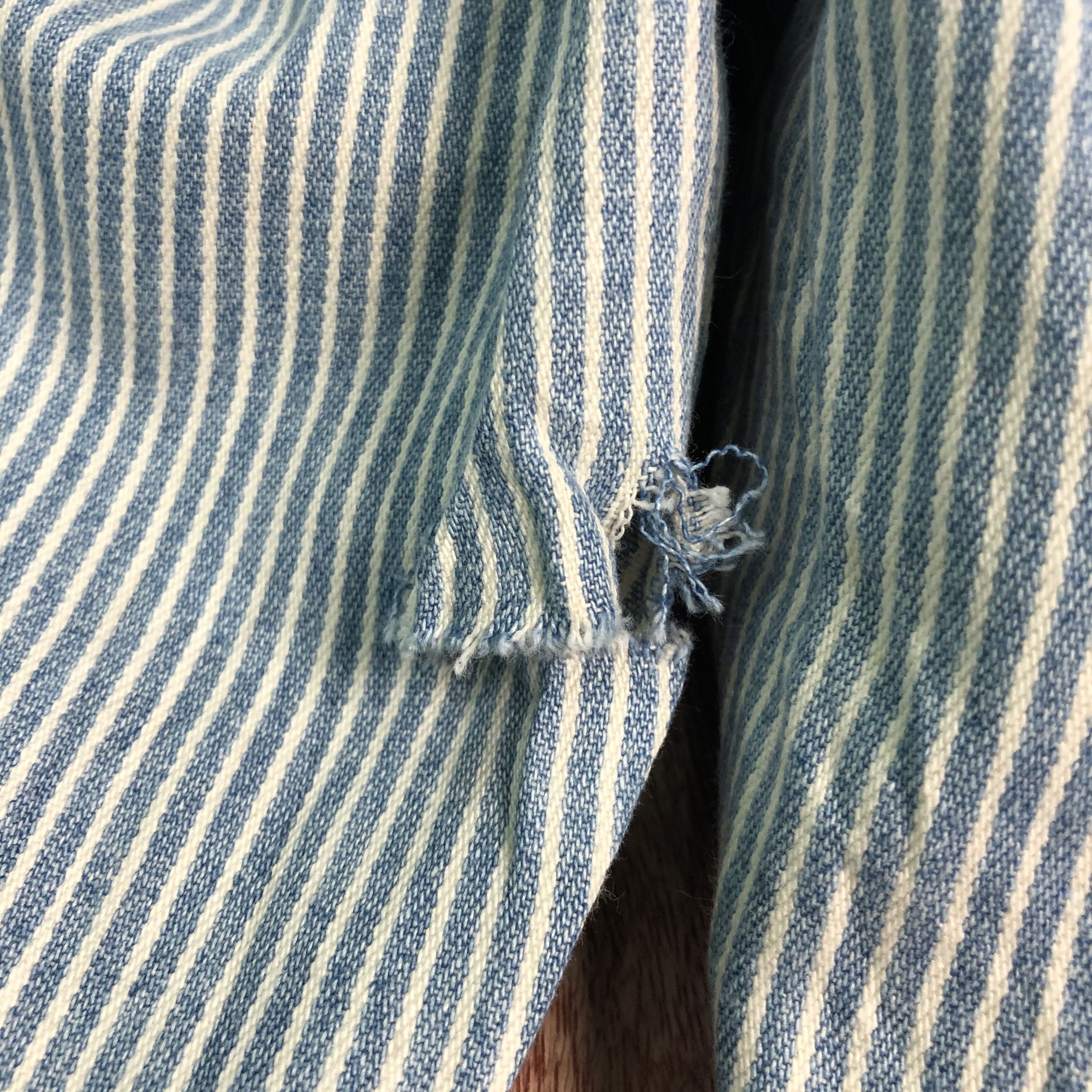 Vintage DLL Japan Light Blue stripe worker painter Pants #c093 Size US 30 / EU 46 - 9 Thumbnail