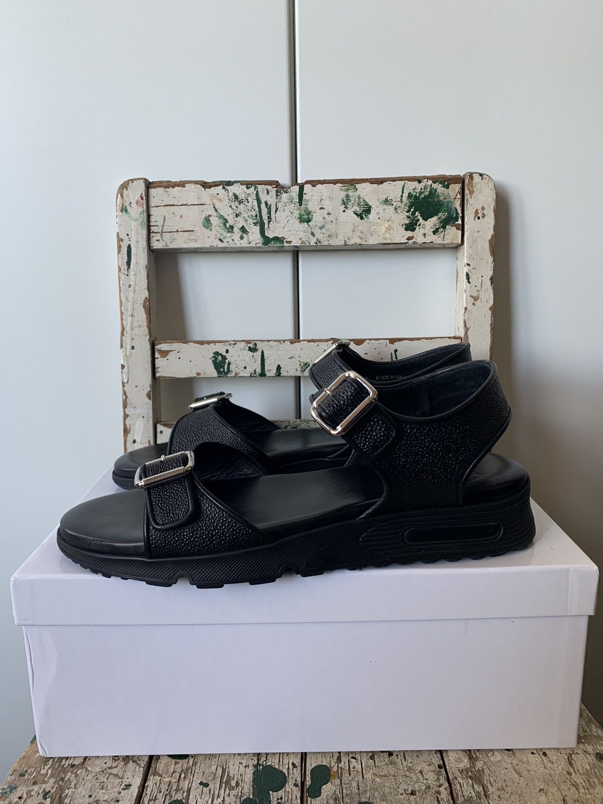 Givenchy GIVENCHY PODIUM SANDALS Size US 11 / EU 44 - 1 Thumbnail