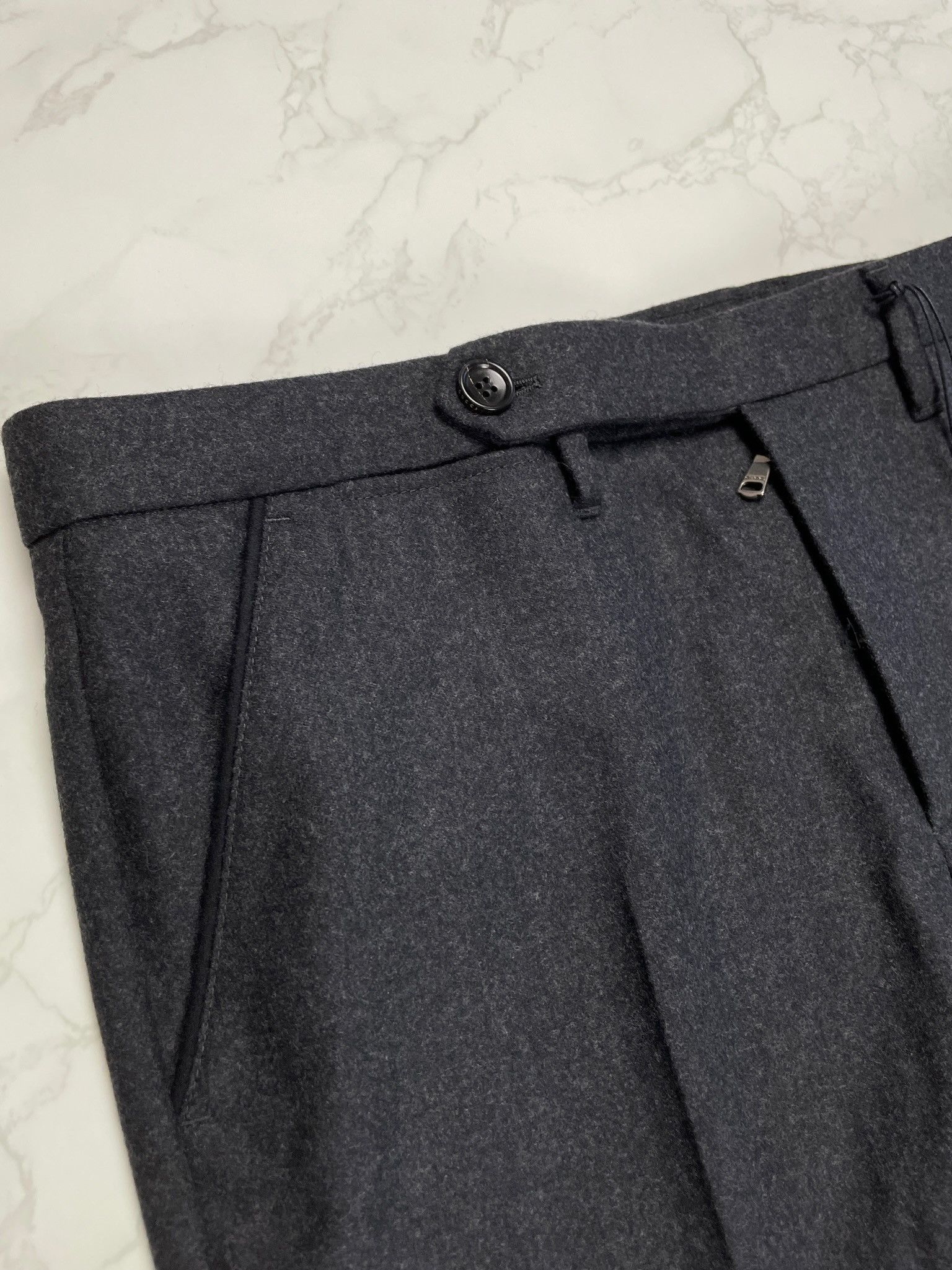Gucci 🔥70% OFF🔥 Gucci Grey Wool Riding Casual Pants Size US 32 / EU 48 - 8 Thumbnail